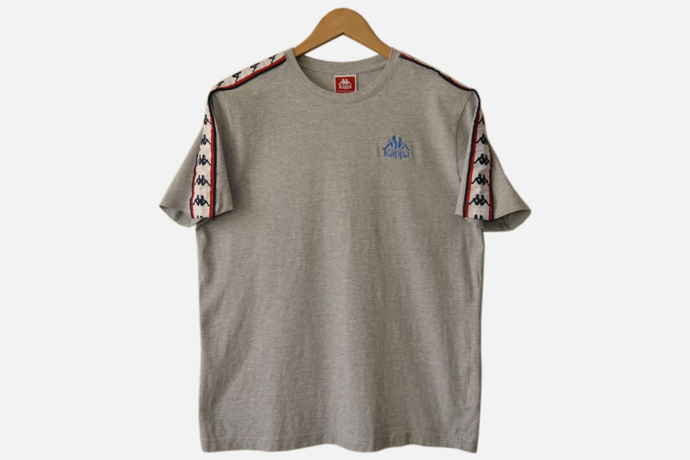 Kappa × Vintage Kappa T-Shirt Gray Cotton Short Sleeve Size M Size US M / EU 48-50 / 2 - 1 Thumbnail
