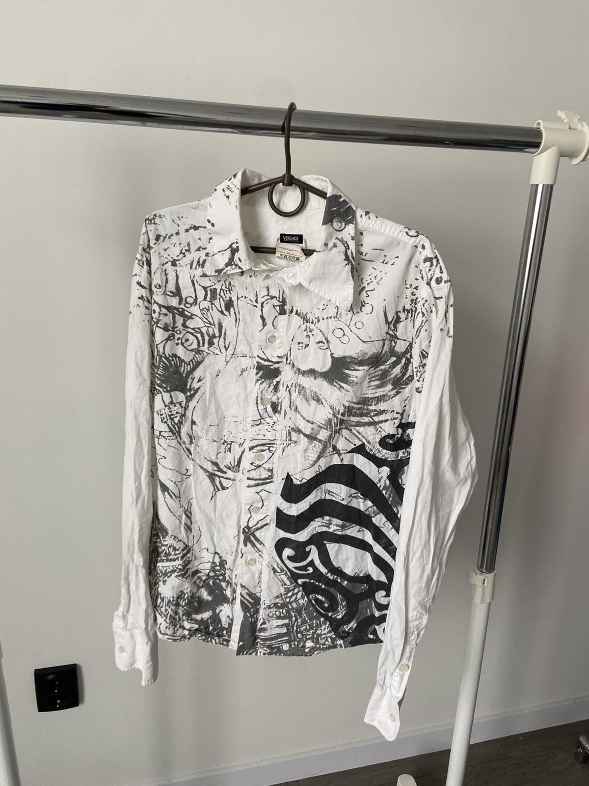 Custom × Versace × Vintage Vintage Versace Jeans Couture Shirt | Grailed