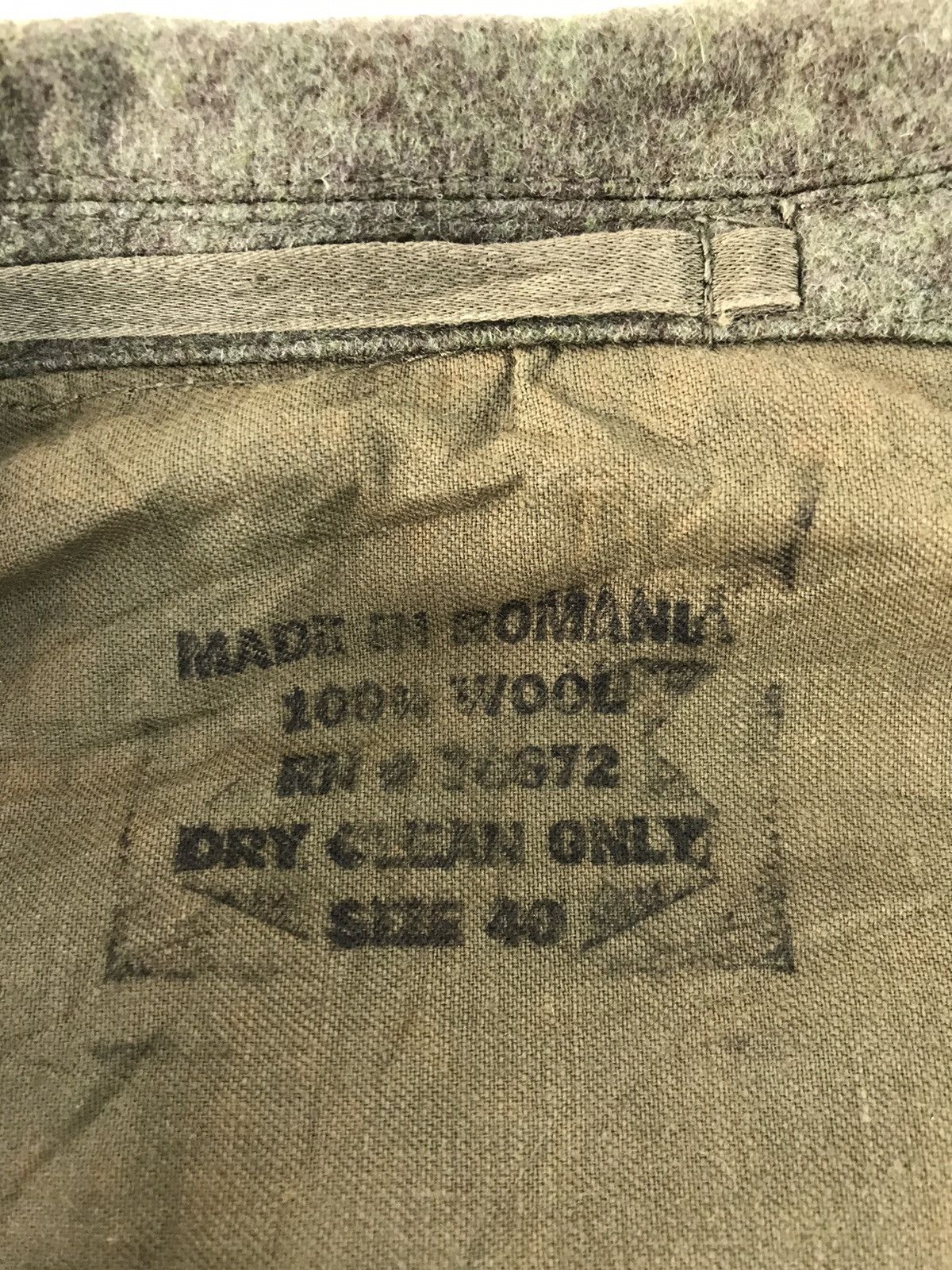Uniform Wares Vintage Val. Mehler A G Military Germany Uniform Ware Wool Size US M / EU 48-50 / 2 - 6 Thumbnail