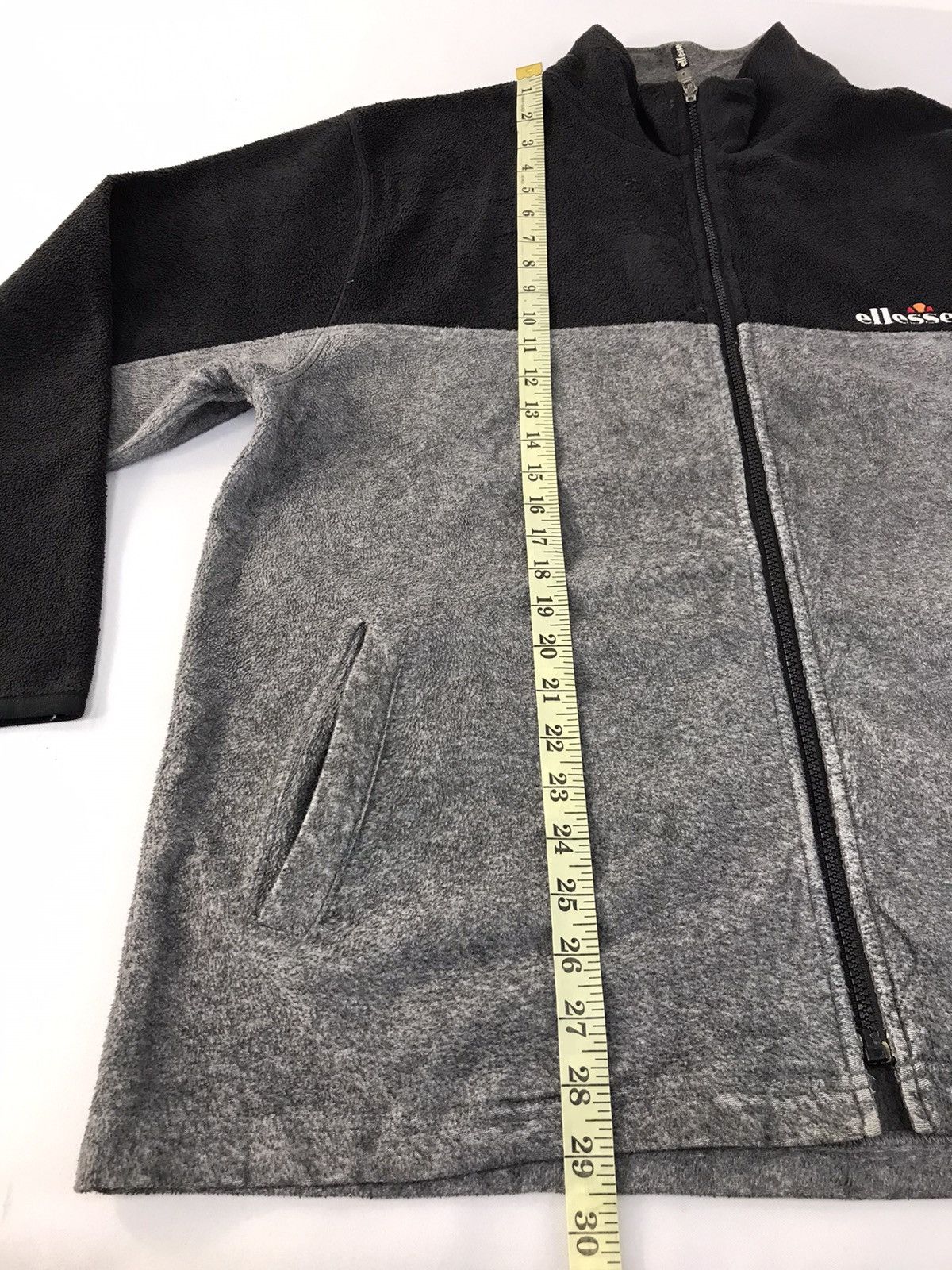 Ellesse Ellesse Fleece Jacket Zipper Style Two Tone Design Size US L / EU 52-54 / 3 - 10 Thumbnail