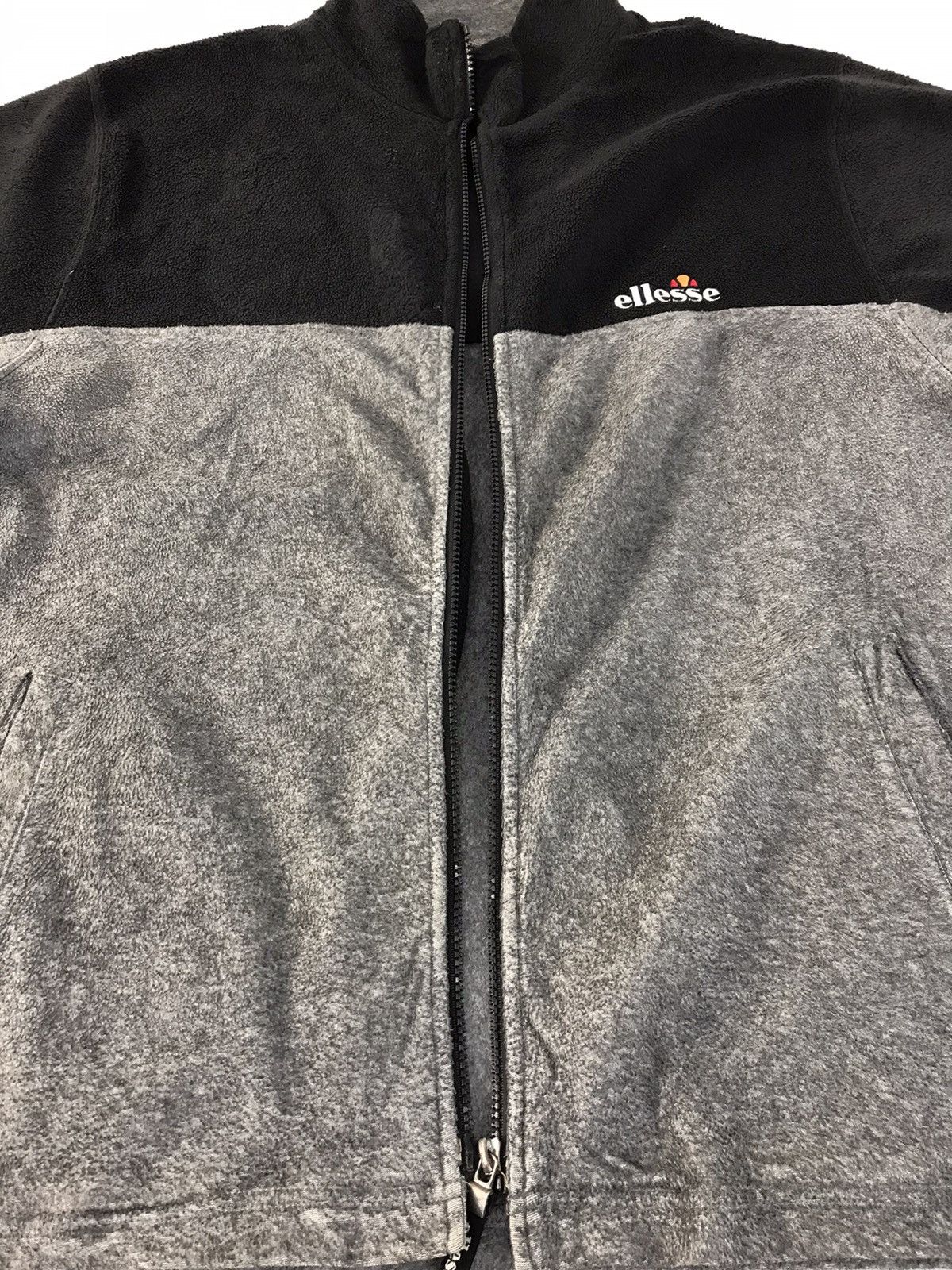 Ellesse Ellesse Fleece Jacket Zipper Style Two Tone Design Size US L / EU 52-54 / 3 - 5 Thumbnail