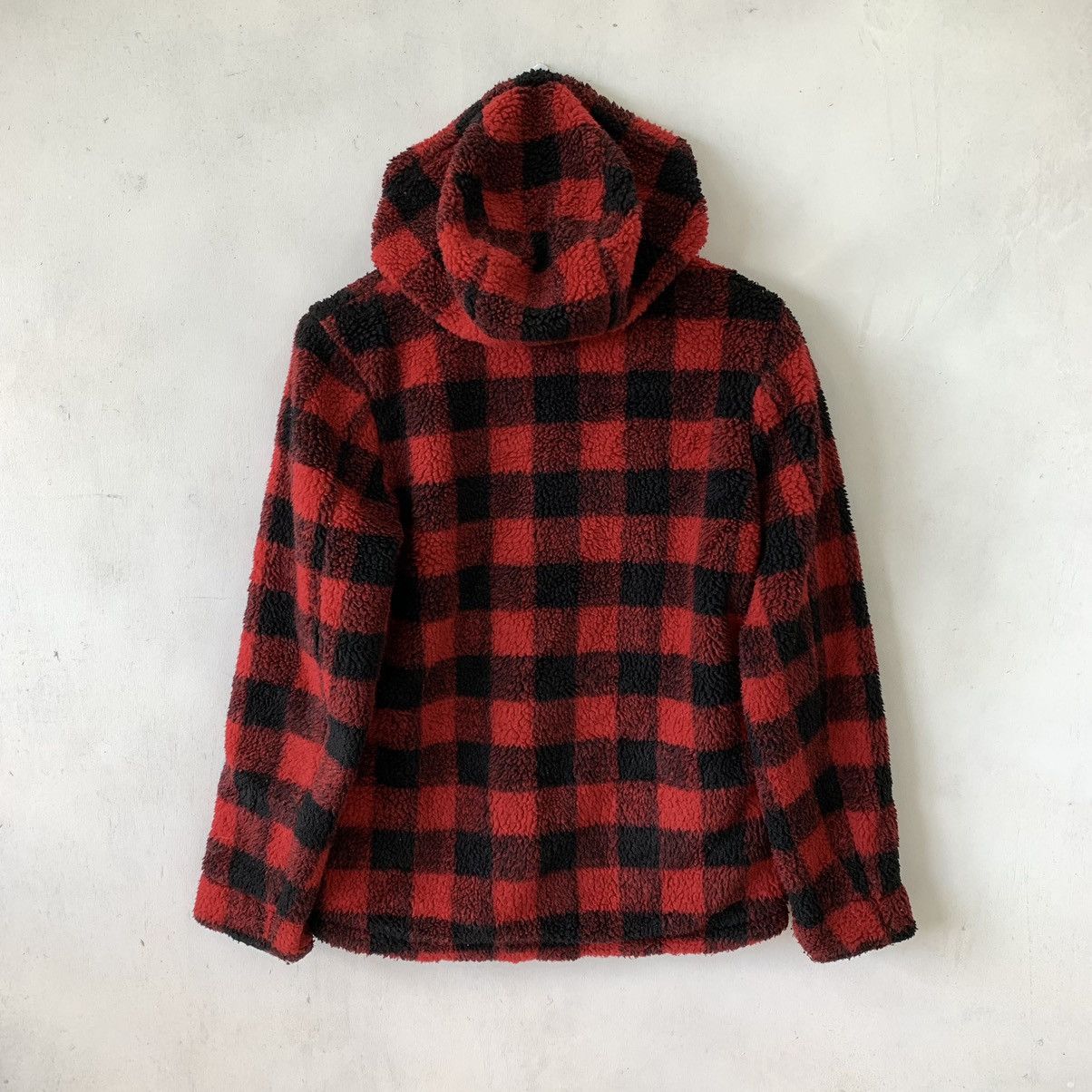 Designer × Japanese Brand × Takeo Kikuchi Fleece Sherpa Lining Jacket Check Reversible Takeo Kikuchi Size US M / EU 48-50 / 2 - 6 Thumbnail