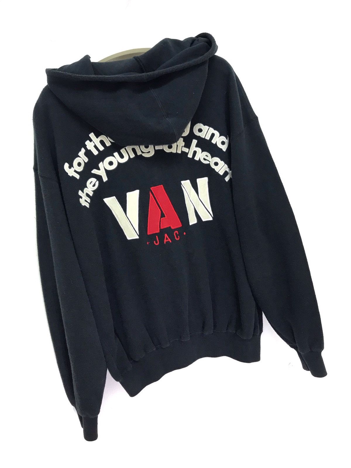 Van Jac Hoodie Sweatshirt Embroidered Logo Junya Watanabe