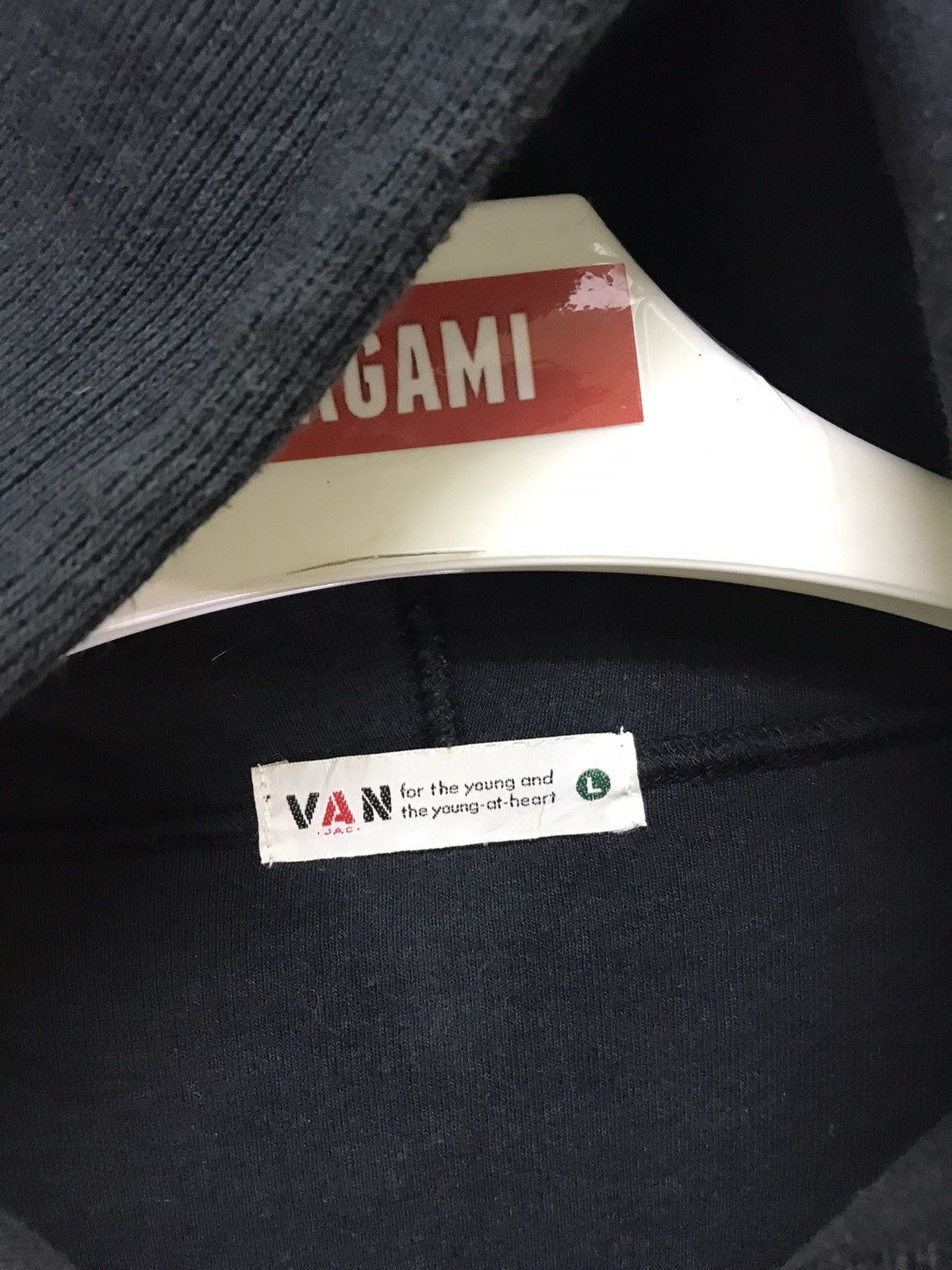 Van Van Jac Hoodie Sweatshirt Embroidered Logo Junya Watanabe Size US L / EU 52-54 / 3 - 6 Thumbnail