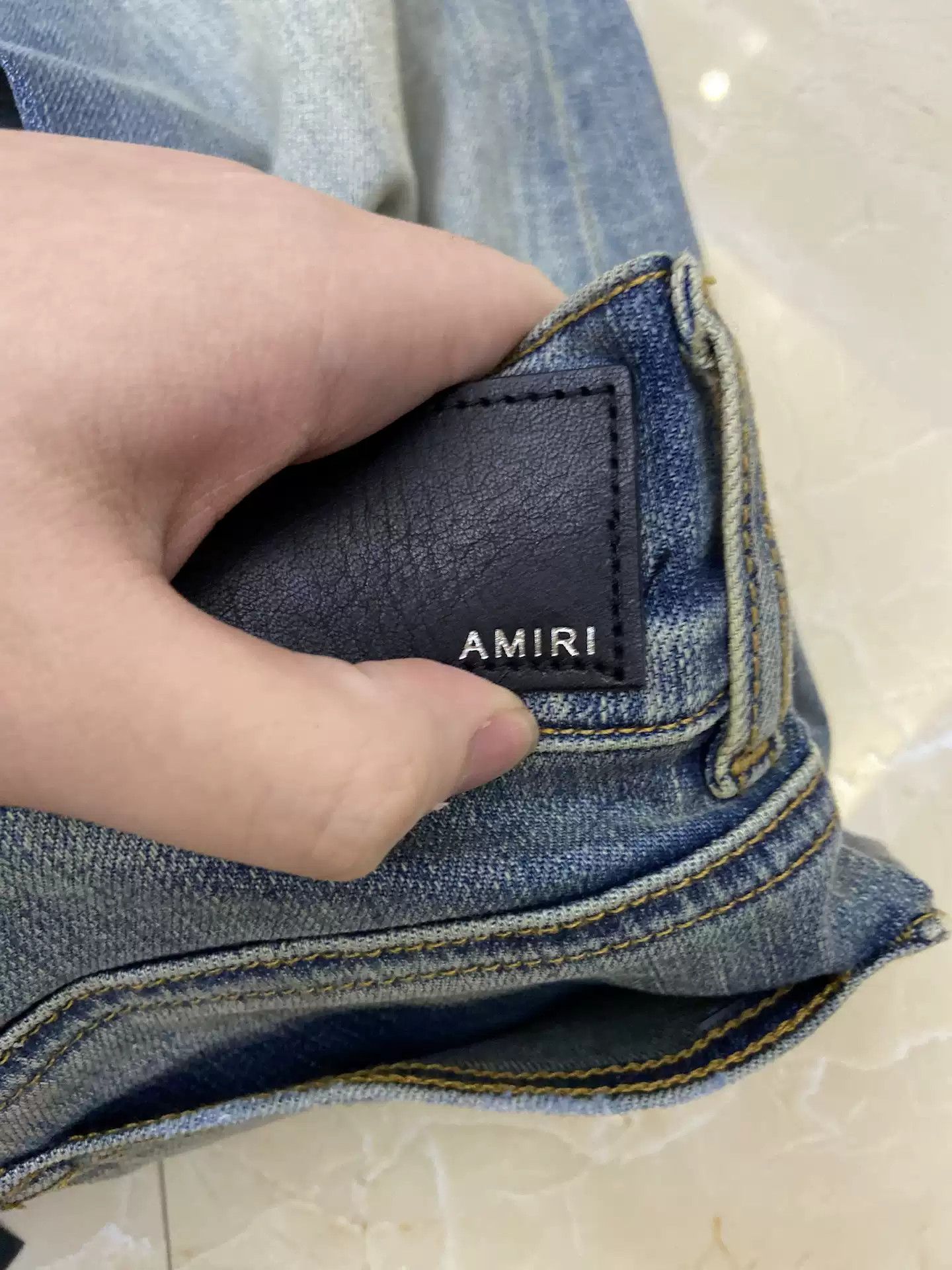 Amiri AMIRI DMGD Denim Jeans Size 30" / US 8 / IT 44 - 5 Thumbnail