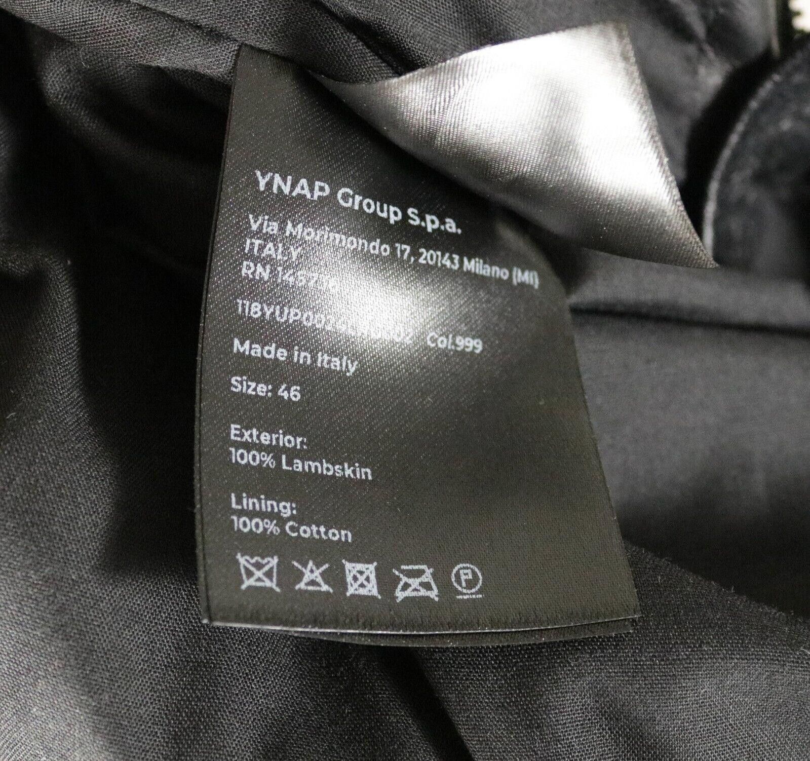 8 by YOOX 8 by Yoox Slim Leather Pants Size 30 Lambskin Size US 30 / EU 46 - 5 Thumbnail
