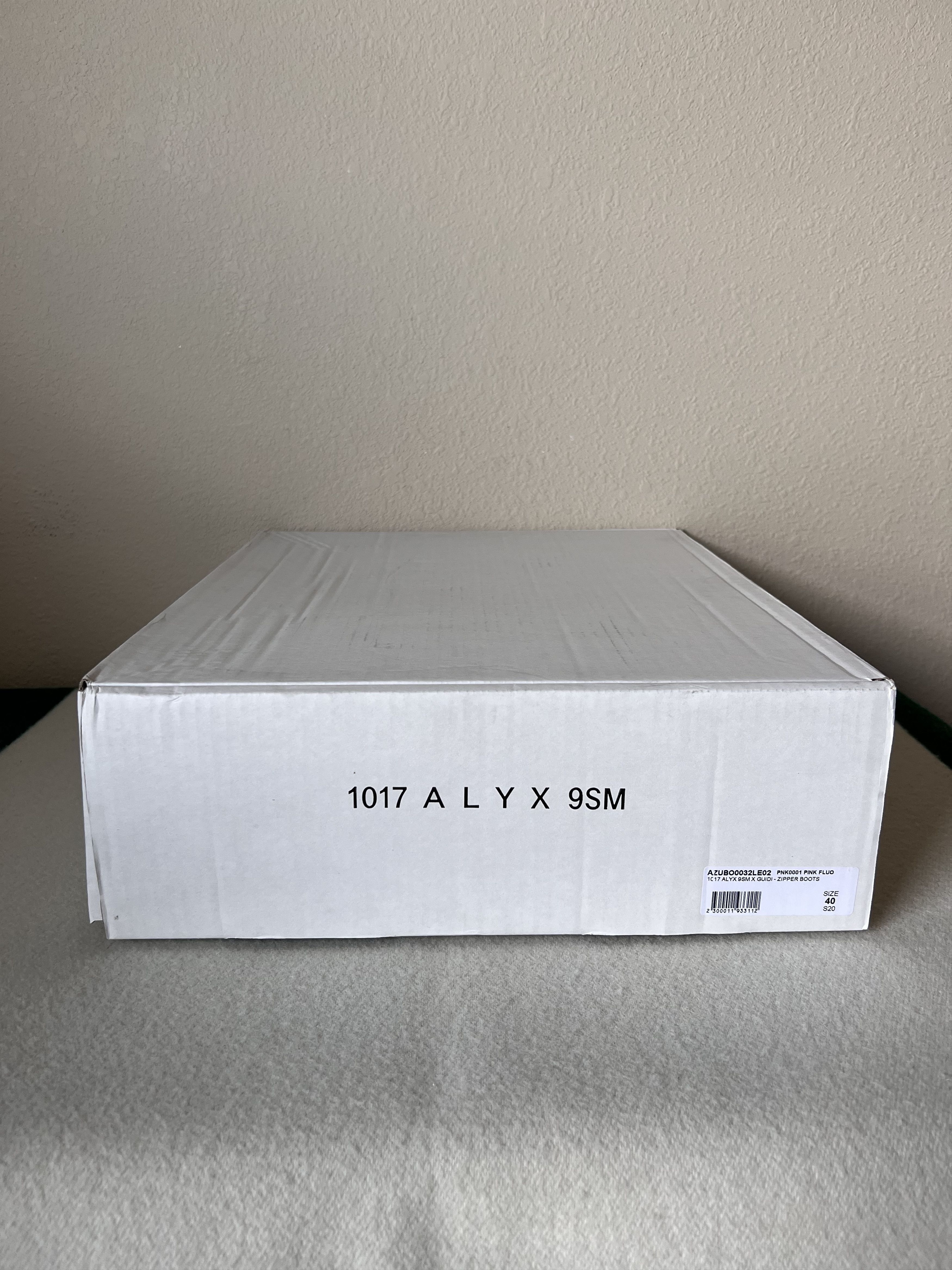1017 Alyx 9SM Guidi Zipper Boots Pink Suede