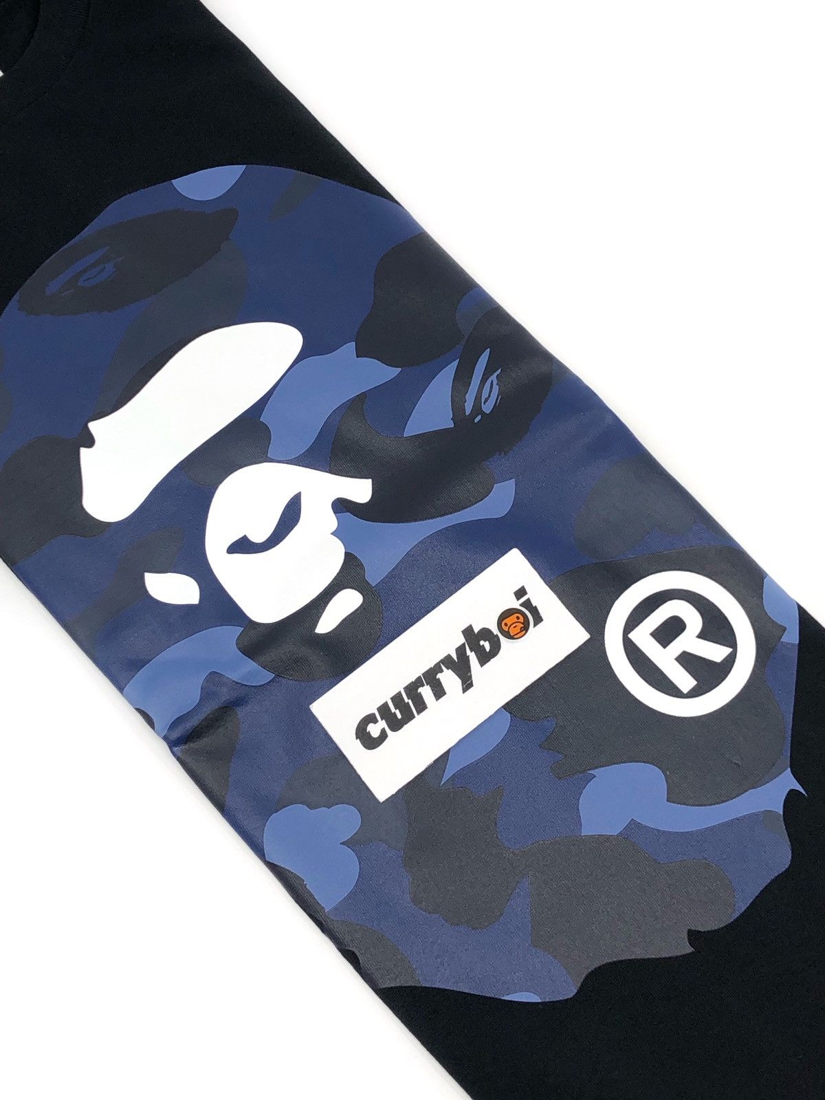 Bape BAPE Color Camo Big Ape Head T-Shirt Black/Navy Size US XL / EU 56 / 4 - 6 Thumbnail