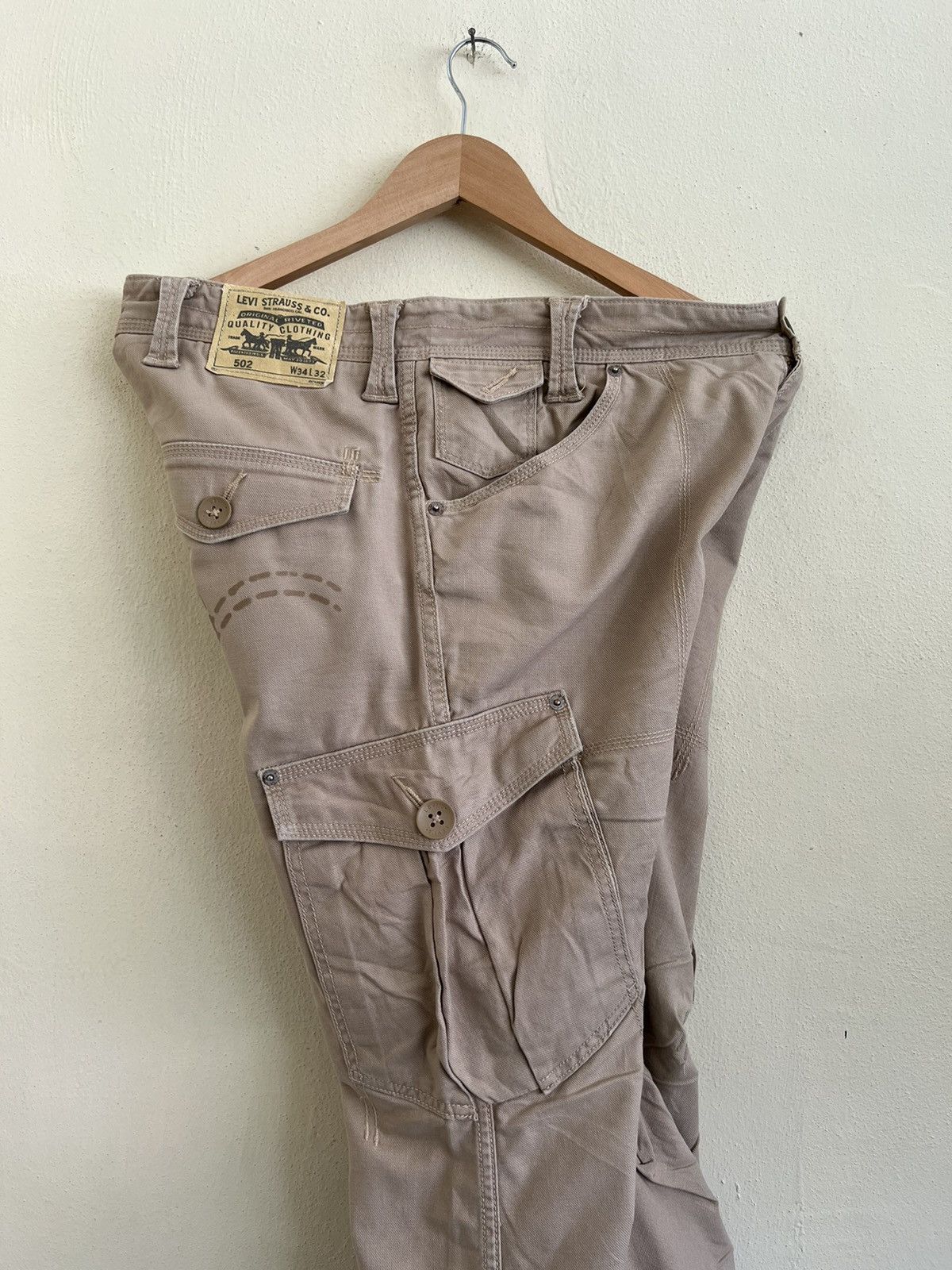 Levi's × Levi's Vintage Clothing × Vintage Vintage Levi’s San Francisco Cargo Pants Size US 35 - 7 Thumbnail