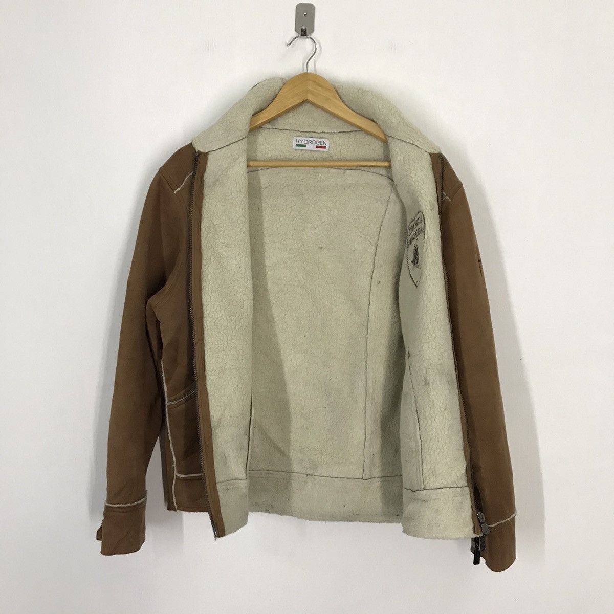 HYDROGEN × Japanese Brand × Sports Specialties Hydrogen x Automobile Lamborghini Shearling Jacket Size US M / EU 48-50 / 2 - 8 Thumbnail