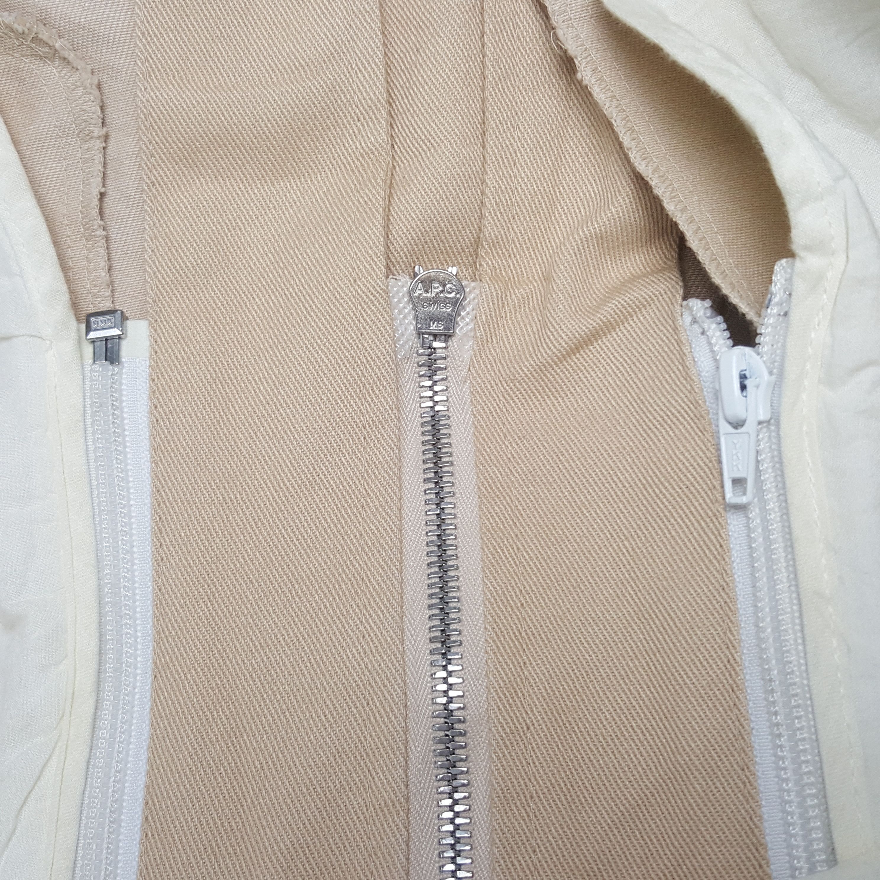 A.P.C. × Vintage Vintage A.P.C. Custom Art Big Logo Jacket With Hoodies Size US M / EU 48-50 / 2 - 10 Thumbnail