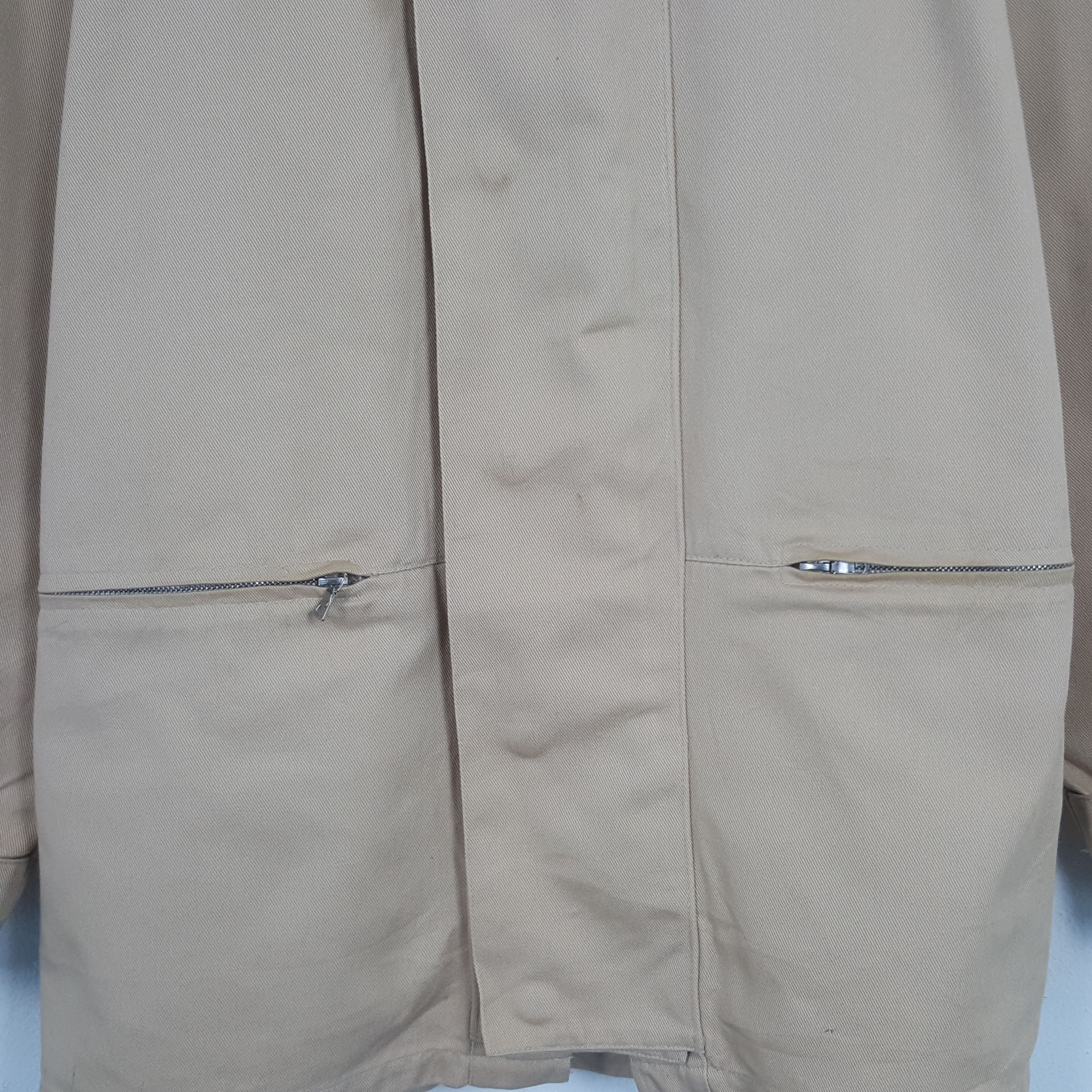 A.P.C. × Vintage Vintage A.P.C. Custom Art Big Logo Jacket With Hoodies Size US M / EU 48-50 / 2 - 4 Thumbnail