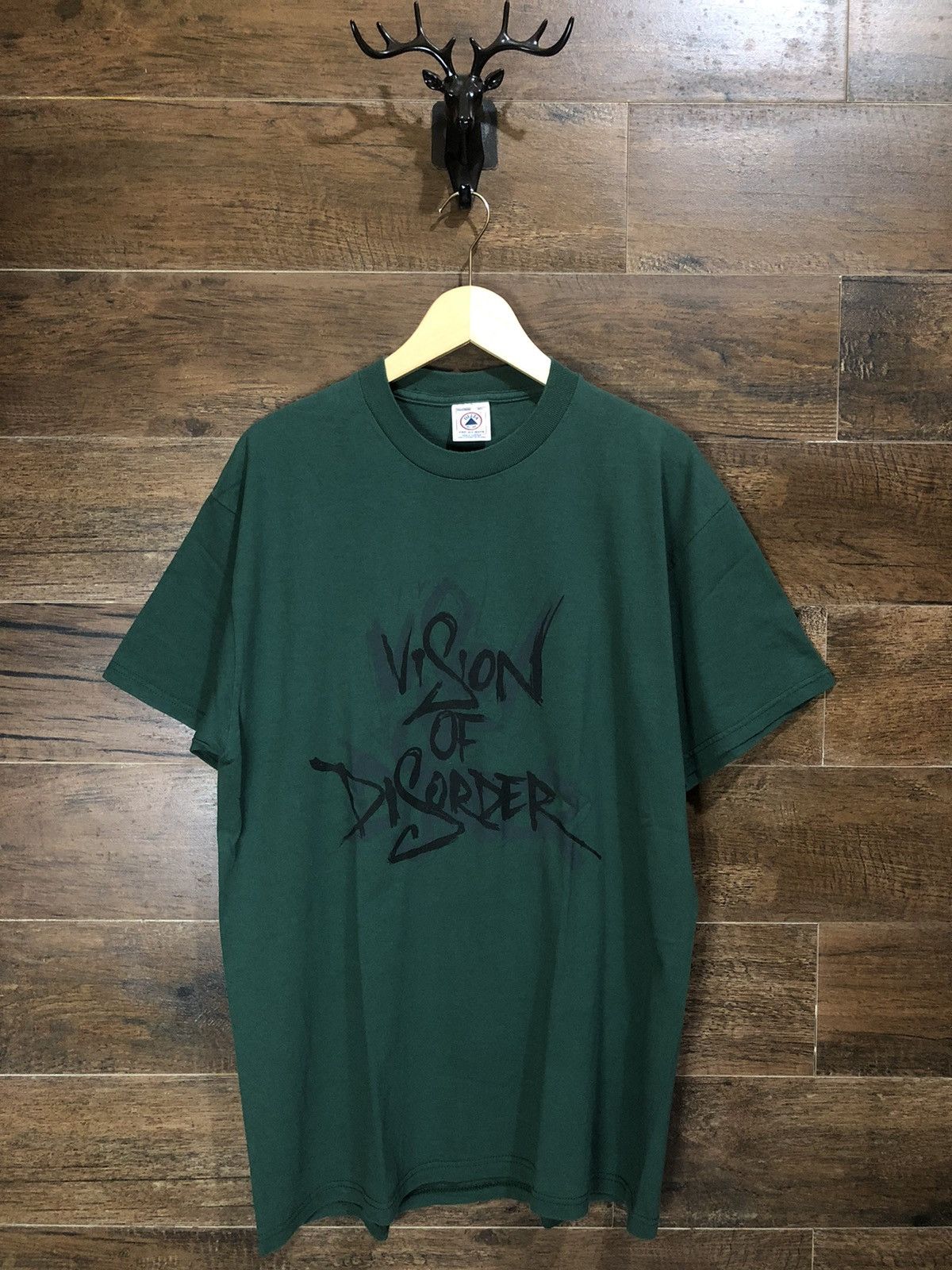 Band Tees × Vintage Rare Vintage Vision Of Disorder 1998 Locust Of The Shirt Size US L / EU 52-54 / 3 - 2 Thumbnail
