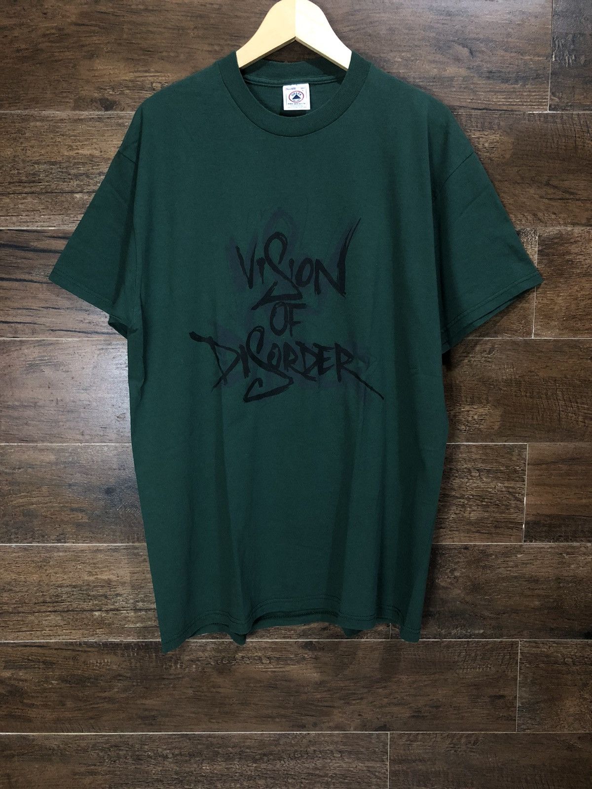 Band Tees × Vintage Rare Vintage Vision Of Disorder 1998 Locust Of The Shirt Size US L / EU 52-54 / 3 - 3 Thumbnail