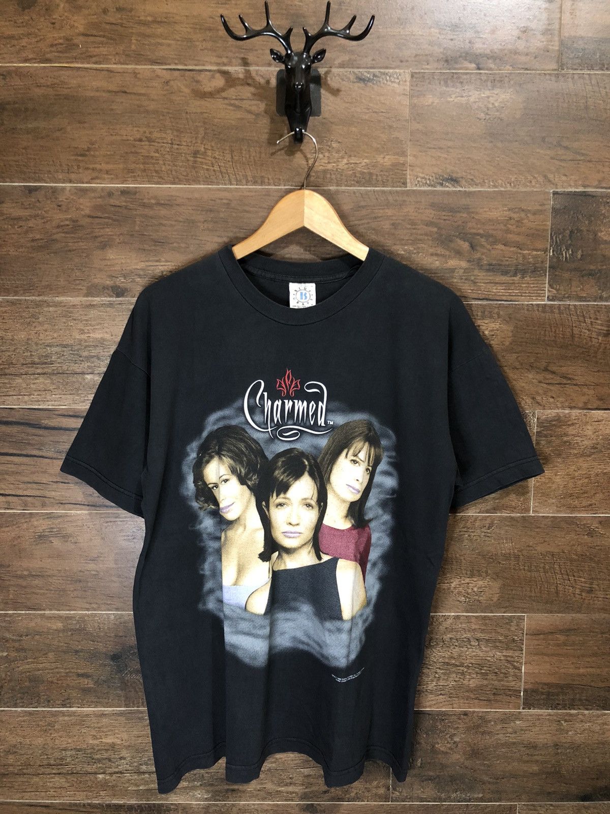 Vintage × Warner Bros Rare Vintage 90s Charmed Shirt - 1999 Witch TV Series Size US L / EU 52-54 / 3 - 1 Thumbnail
