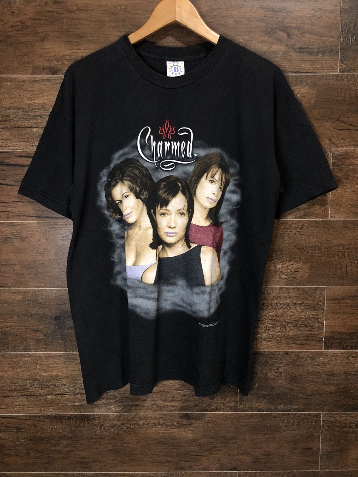 Vintage × Warner Bros Rare Vintage 90s Charmed Shirt - 1999 Witch TV Series Size US L / EU 52-54 / 3 - 2 Thumbnail
