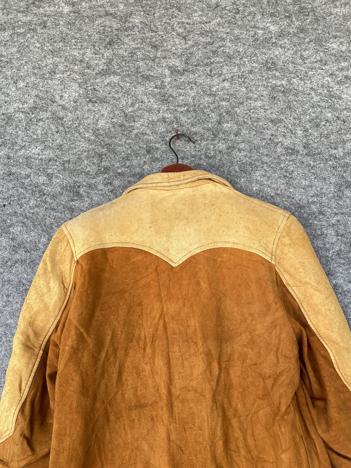 Genuine Leather × Vintage CUSTOM TAILORED BY GERRYS PATCHWORK LEATHER JACKET Size US M / EU 48-50 / 2 - 4 Thumbnail