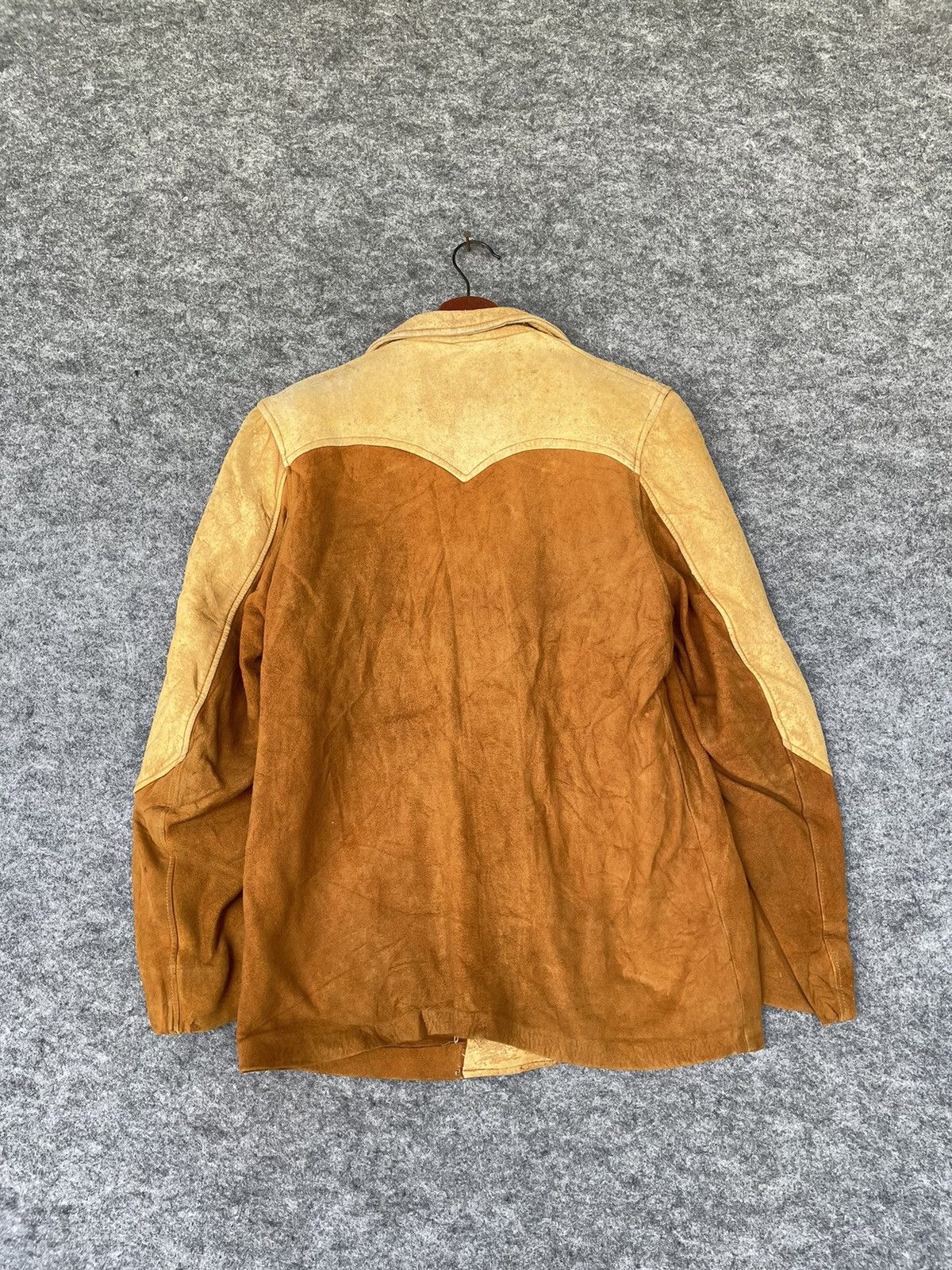Genuine Leather × Vintage CUSTOM TAILORED BY GERRYS PATCHWORK LEATHER JACKET Size US M / EU 48-50 / 2 - 3 Thumbnail