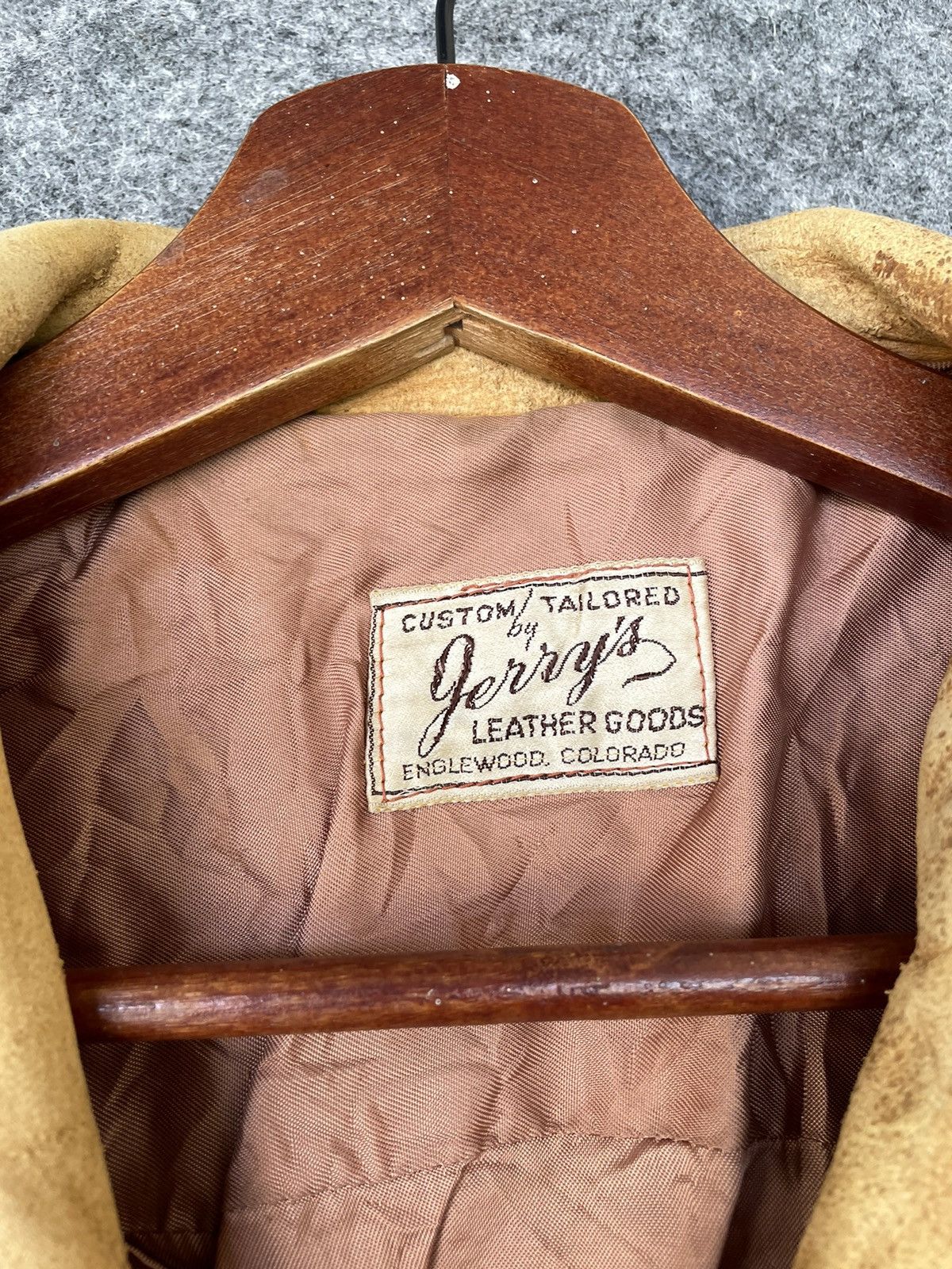 Genuine Leather × Vintage CUSTOM TAILORED BY GERRYS PATCHWORK LEATHER JACKET Size US M / EU 48-50 / 2 - 6 Thumbnail