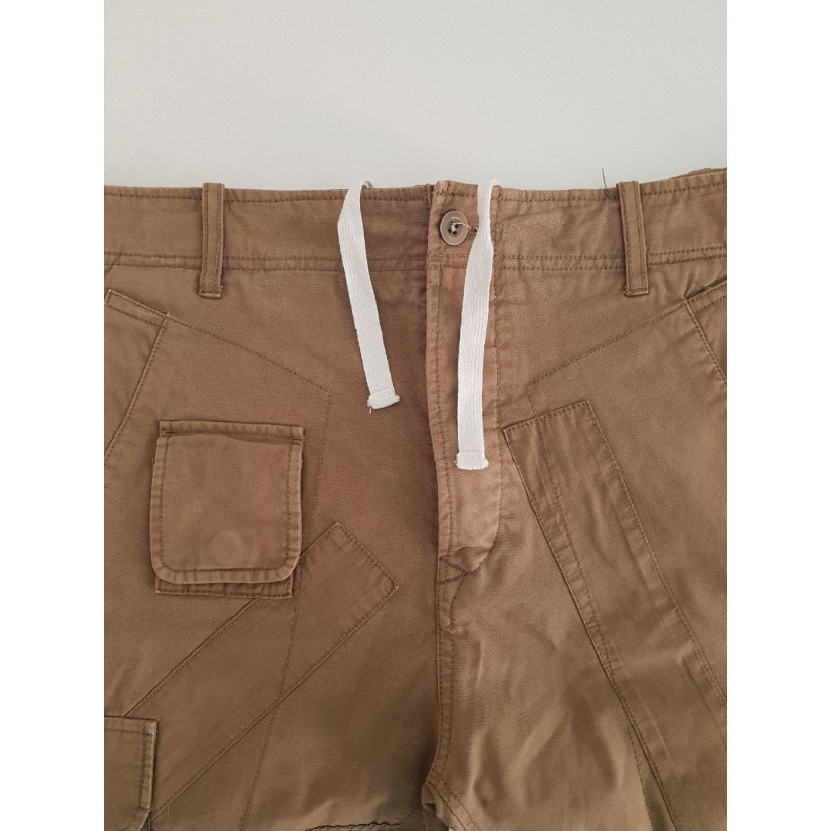 Diesel Army Utility Pockets Cargo Shorts Size US 36 / EU 52 - 4 Thumbnail