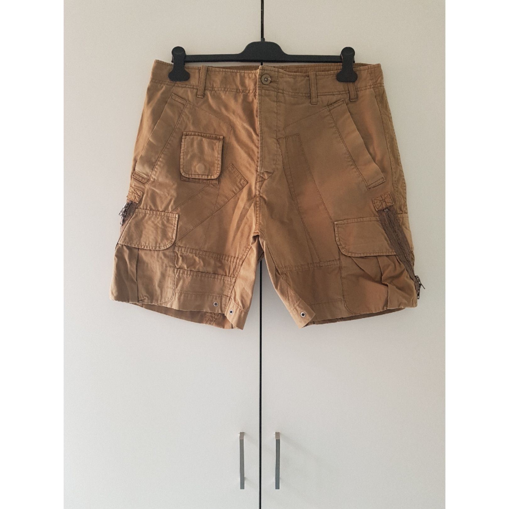 Diesel Army Utility Pockets Cargo Shorts Size US 36 / EU 52 - 1 Thumbnail