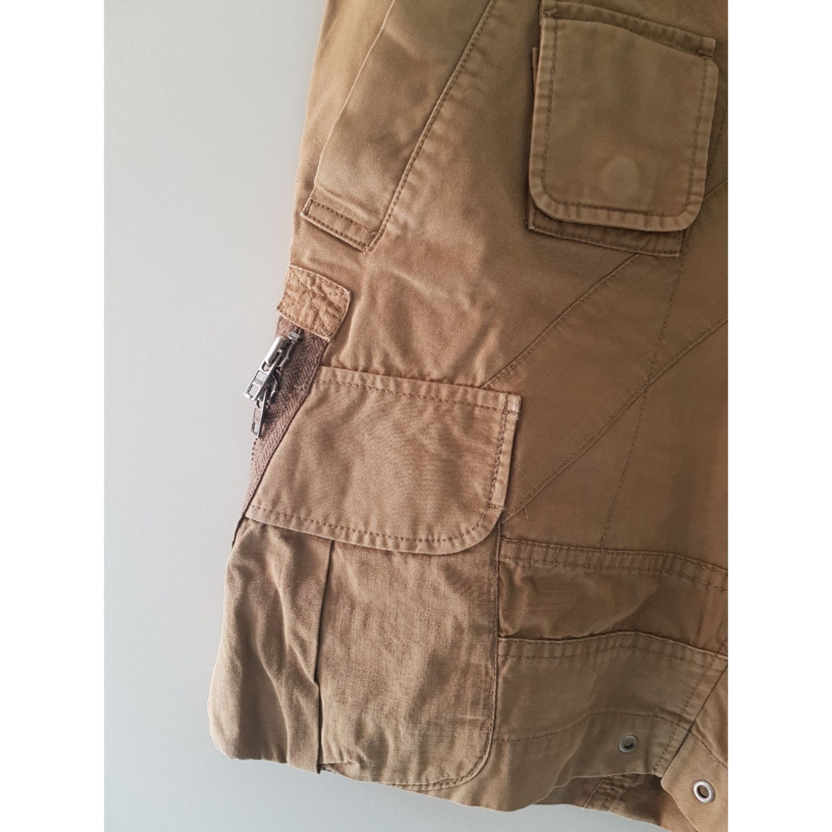 Diesel Army Utility Pockets Cargo Shorts Size US 36 / EU 52 - 2 Thumbnail