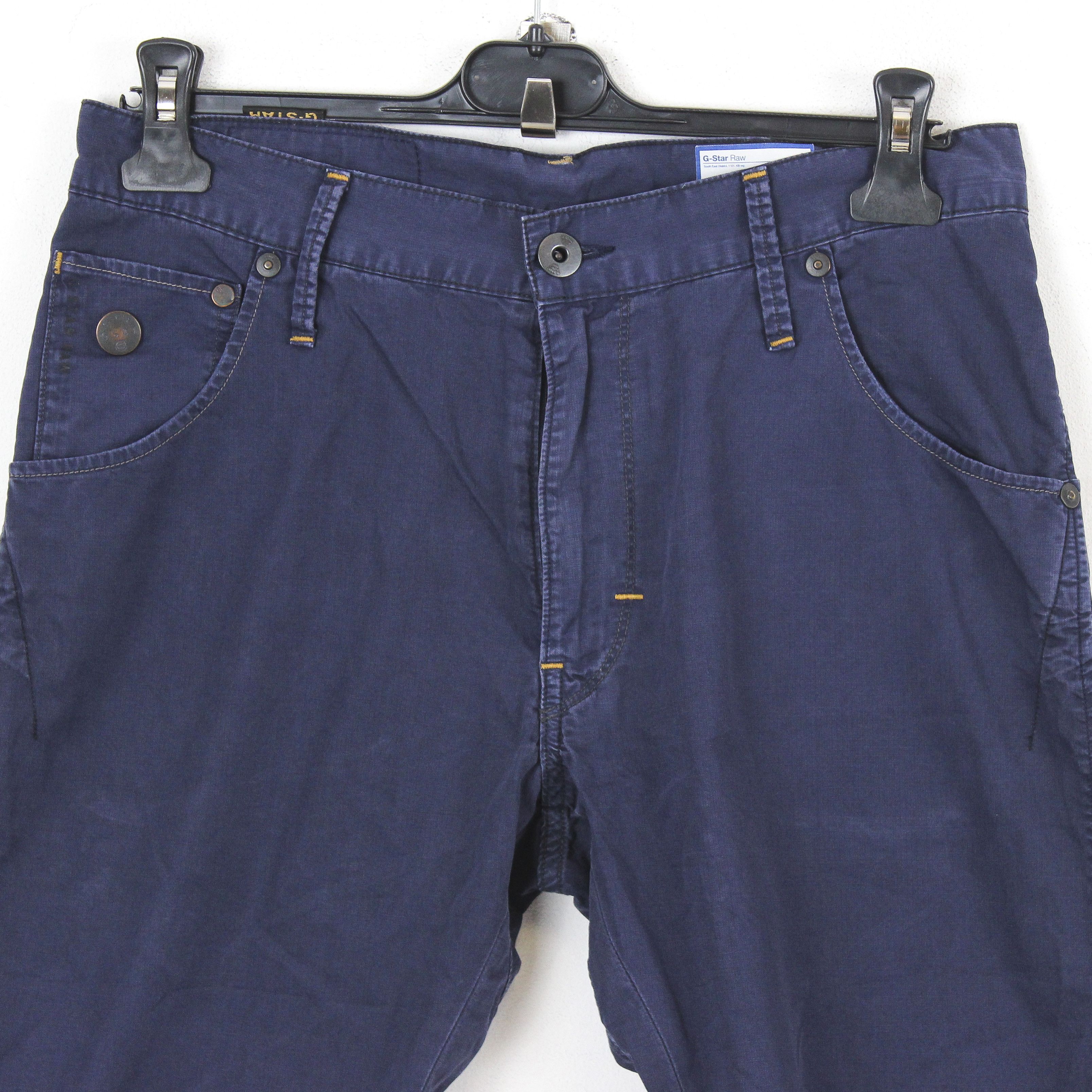 G-Star DENIM GS01 ARC 3D Mens W30 Loose Tapered Short Bottoms Capri Size US 30 / EU 46 - 2 Thumbnail