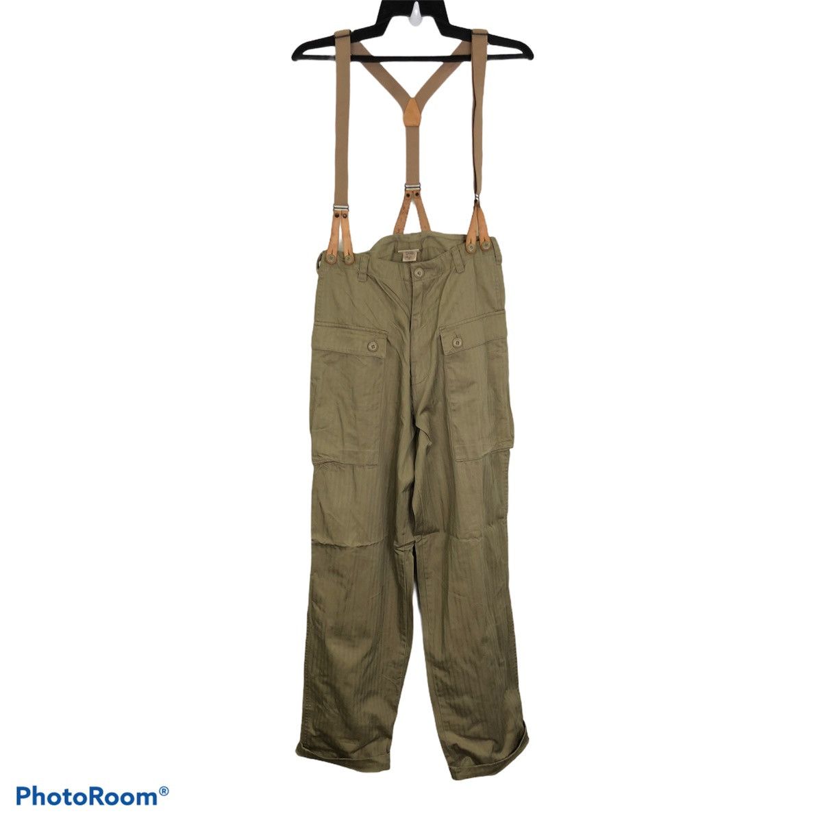 Japanese Brand × Vintage Vintage BARREL ROLL overall cargo monkey pants big pocket Size US 29 - 2 Thumbnail