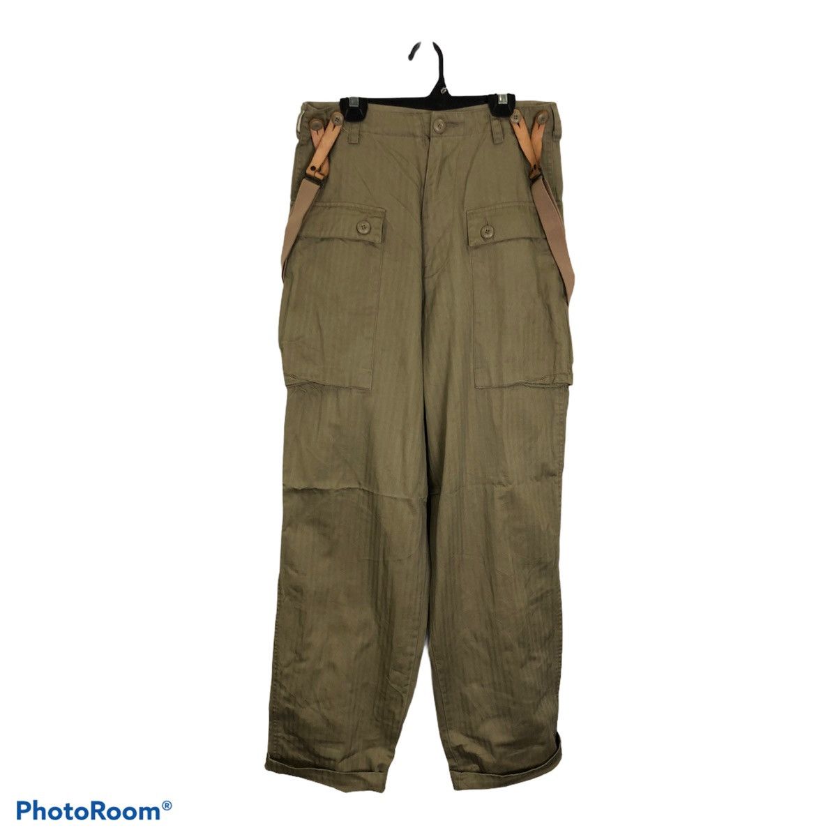 Japanese Brand × Vintage Vintage BARREL ROLL overall cargo monkey pants big pocket Size US 29 - 1 Thumbnail