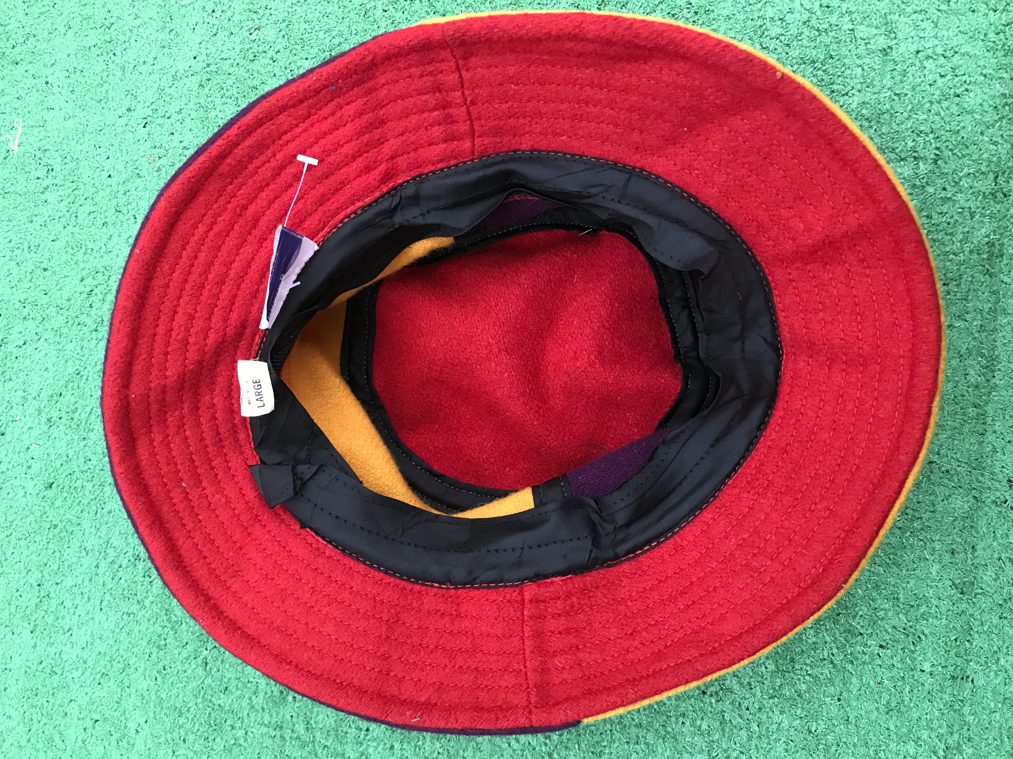 Vintage Vintage 70s Broner Multicolour Bucket Hat Made in Usa Size ONE SIZE - 7 Thumbnail