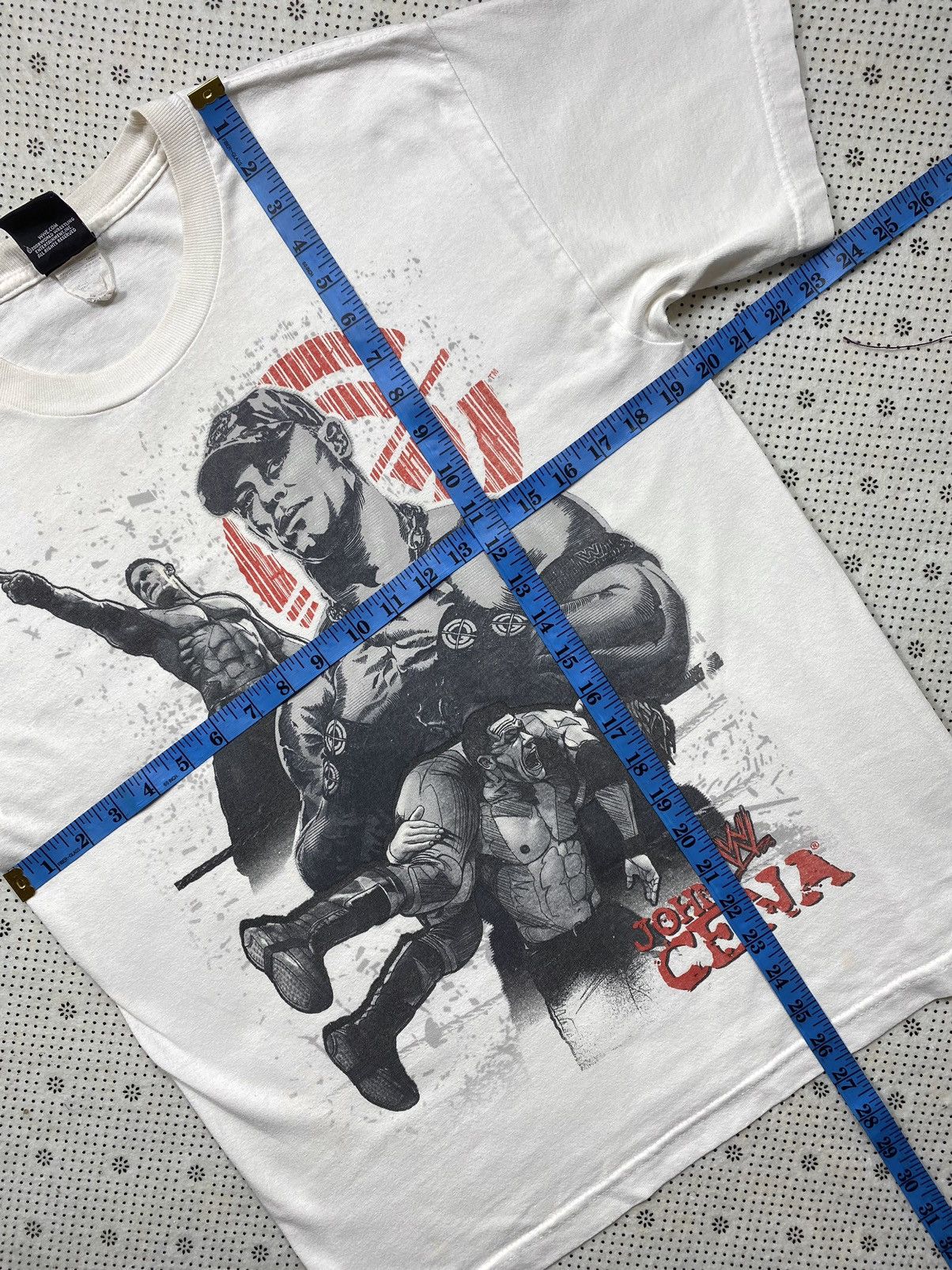 WWE John Cena WWF Promo Tee Size US M / EU 48-50 / 2 - 7 Thumbnail