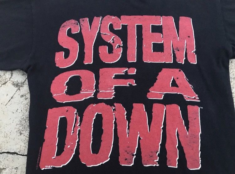Band Tees Vintage Y2K System Of A Down Tee Size US L / EU 52-54 / 3 - 3 Thumbnail