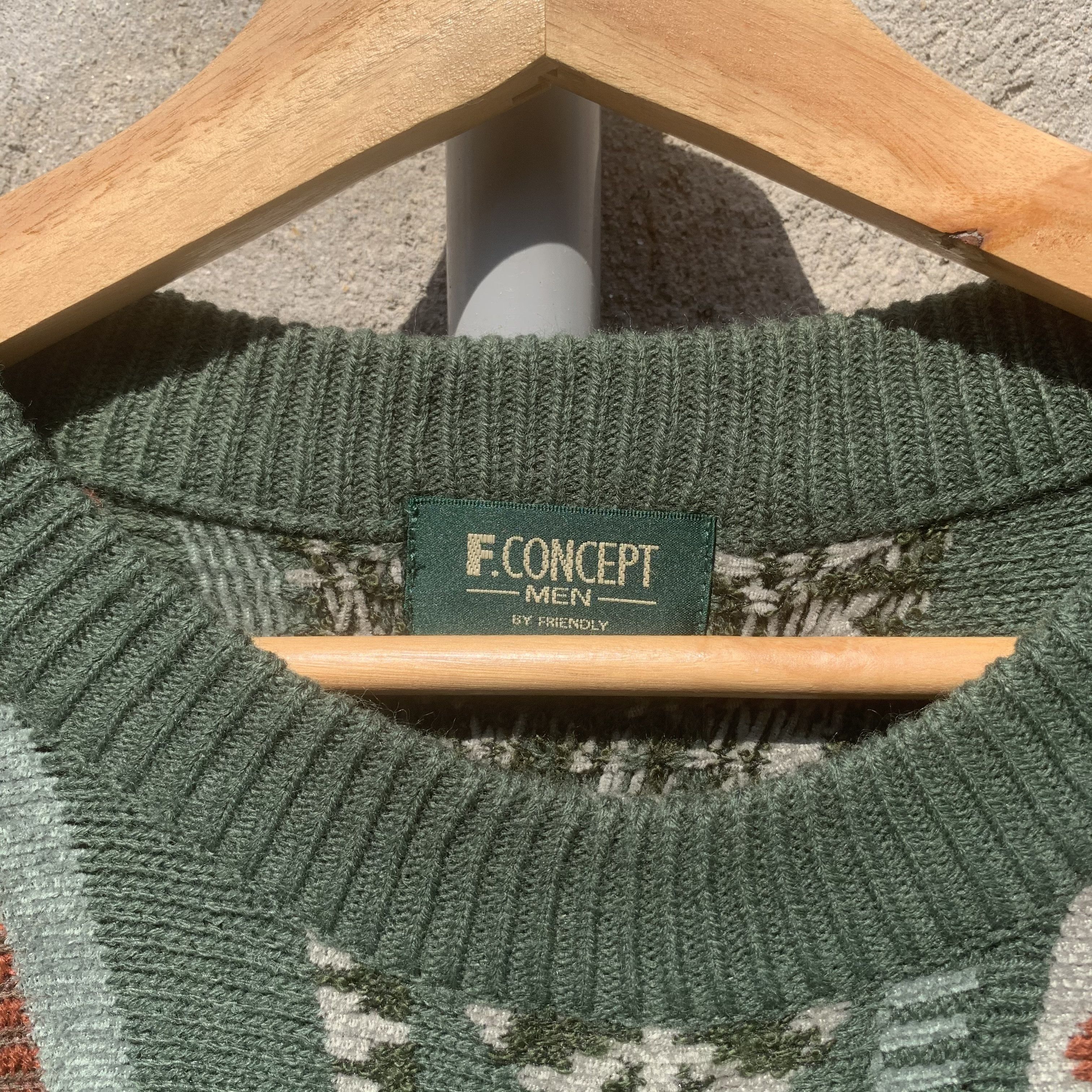Coogi Hand Knit Jumper Cable Knitwear VERY RARE Crewneck Sweater Size US M / EU 48-50 / 2 - 6 Thumbnail