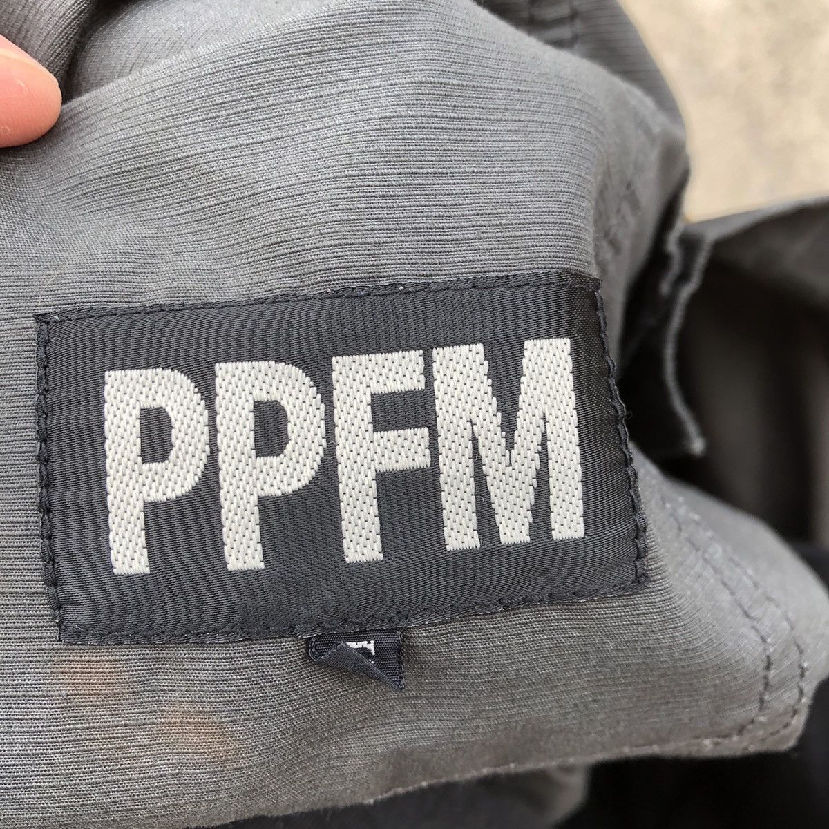 Japanese Brand × PPFM 🔥Rare🔥🇯🇵PPFM Black Abstract Pockets Cropped Short Pants Size US 30 / EU 46 - 15 Thumbnail