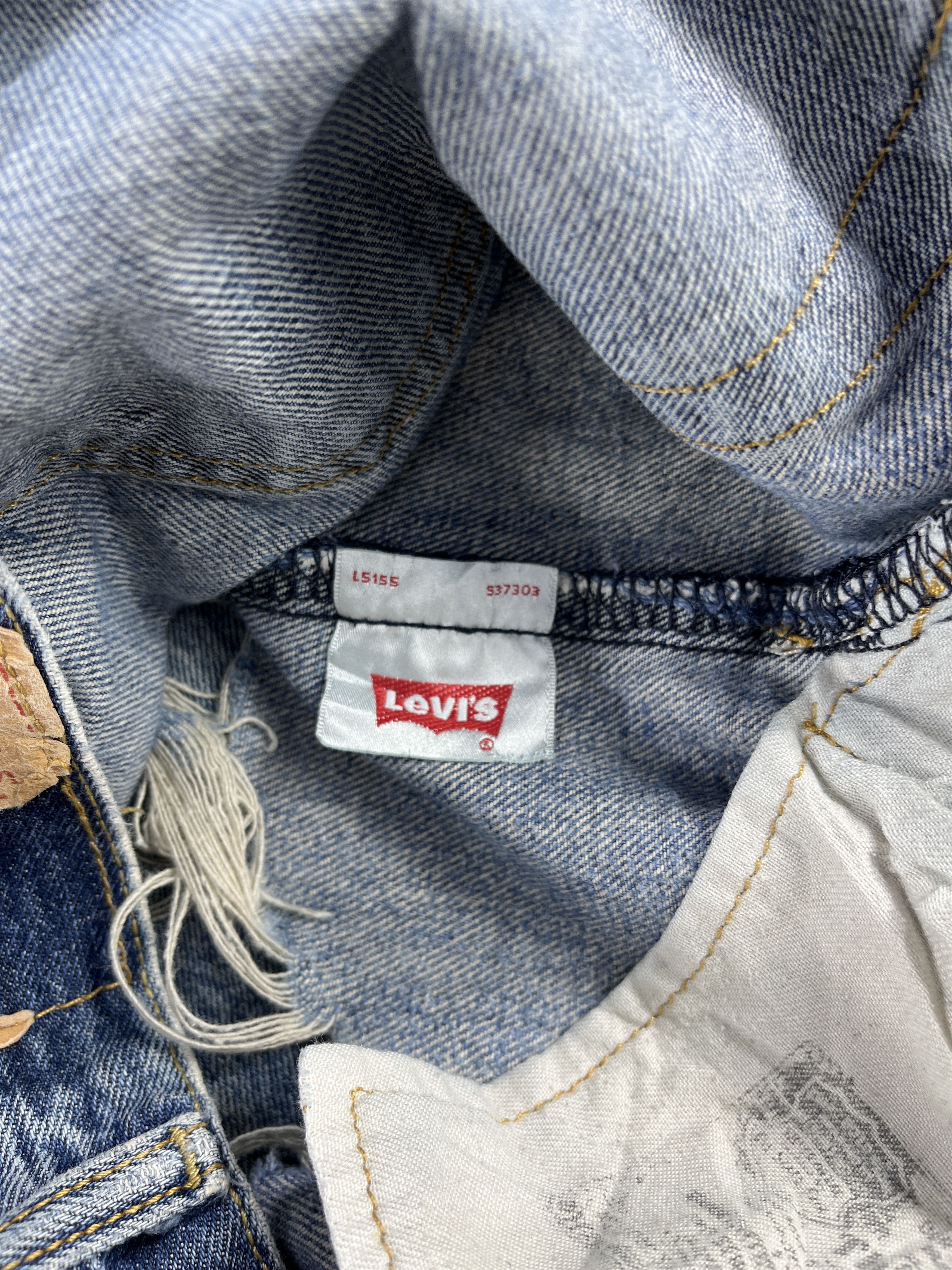 Levi's Vintage Levis 501 Ripped Jeans - J213 Size US 34 / EU 50 - 11 Thumbnail