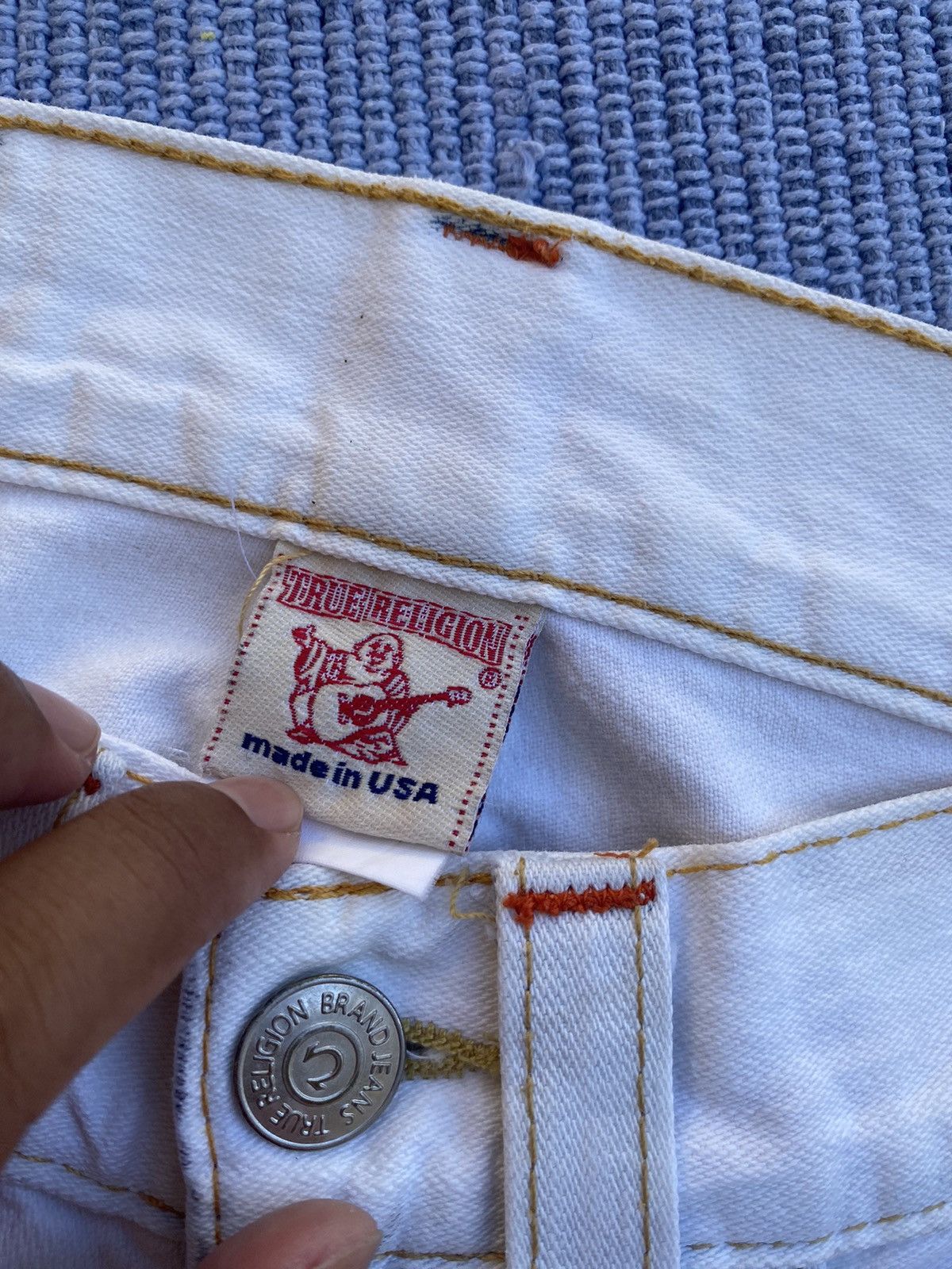 True Religion joey white jeans Size US 28 / EU 44 - 6 Thumbnail