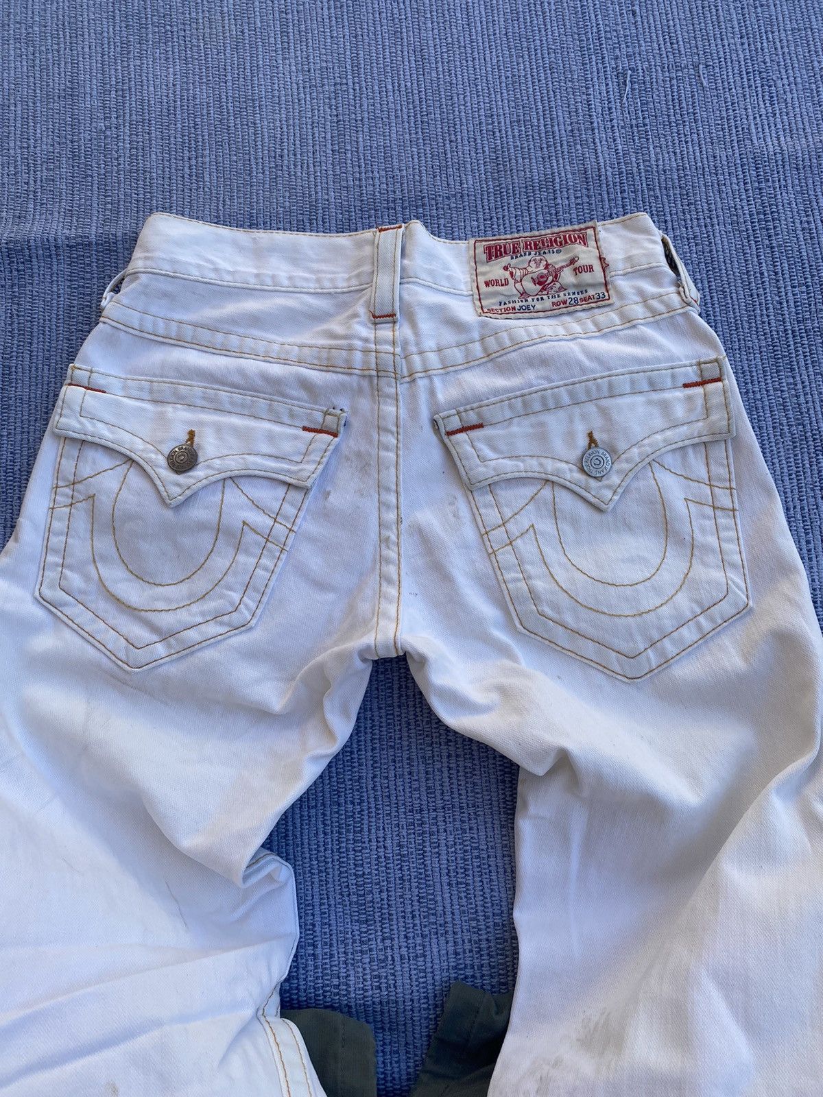 True Religion joey white jeans Size US 28 / EU 44 - 11 Thumbnail