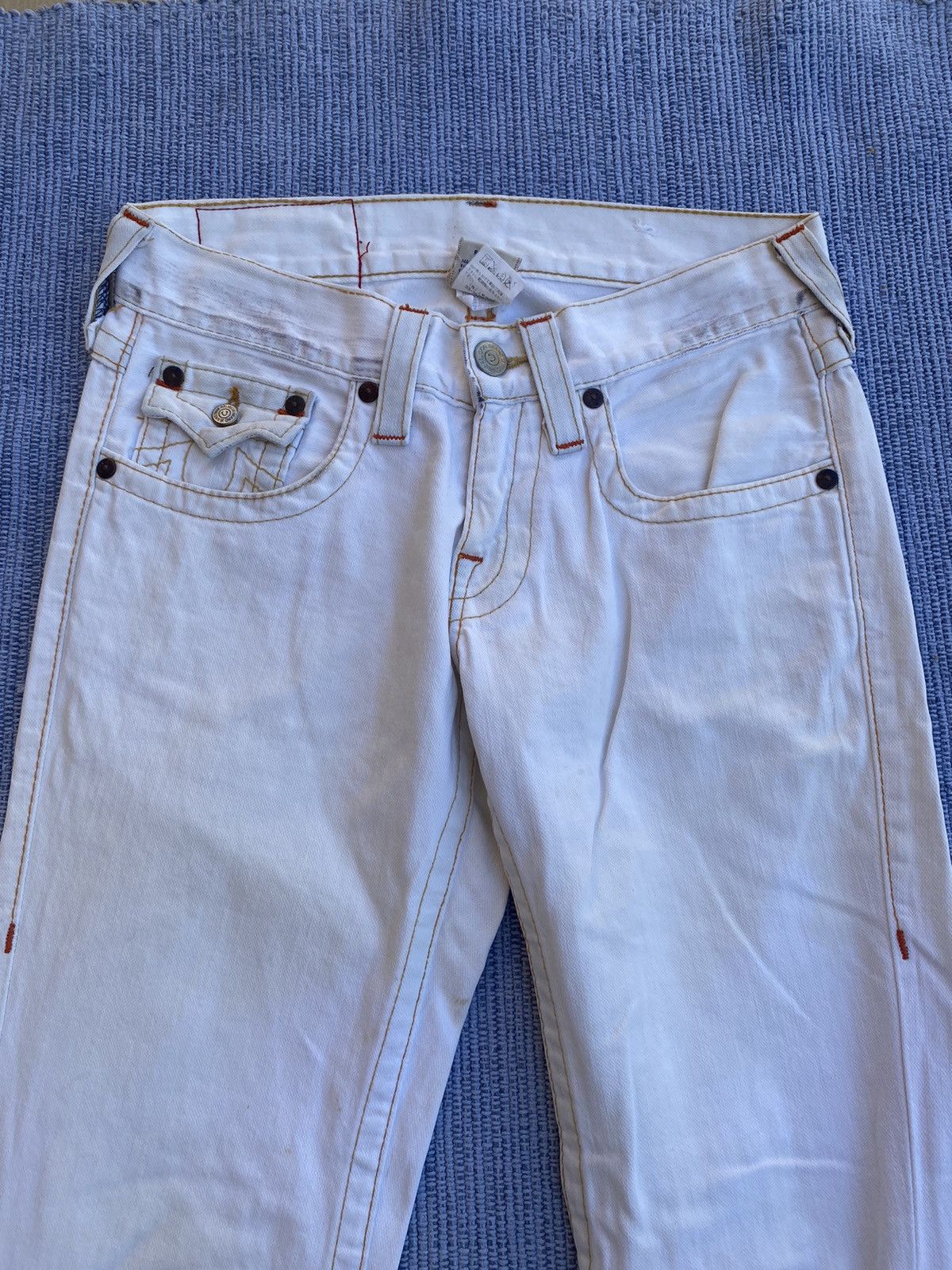 True Religion joey white jeans Size US 28 / EU 44 - 3 Thumbnail
