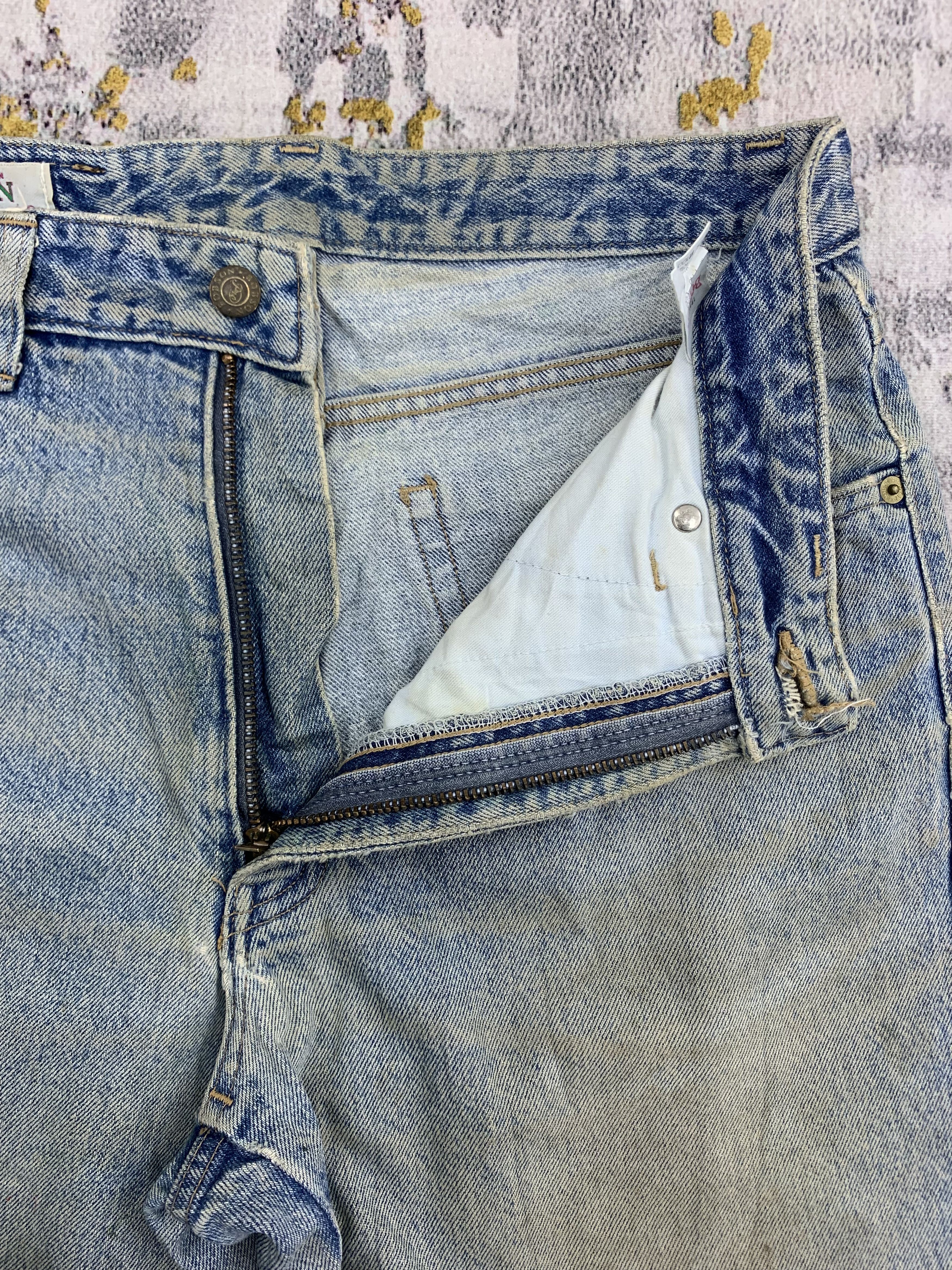 Japanese Brand Vintage Bobson Denim 32x29.5 Distressed Size US 32 / EU 48 - 3 Thumbnail