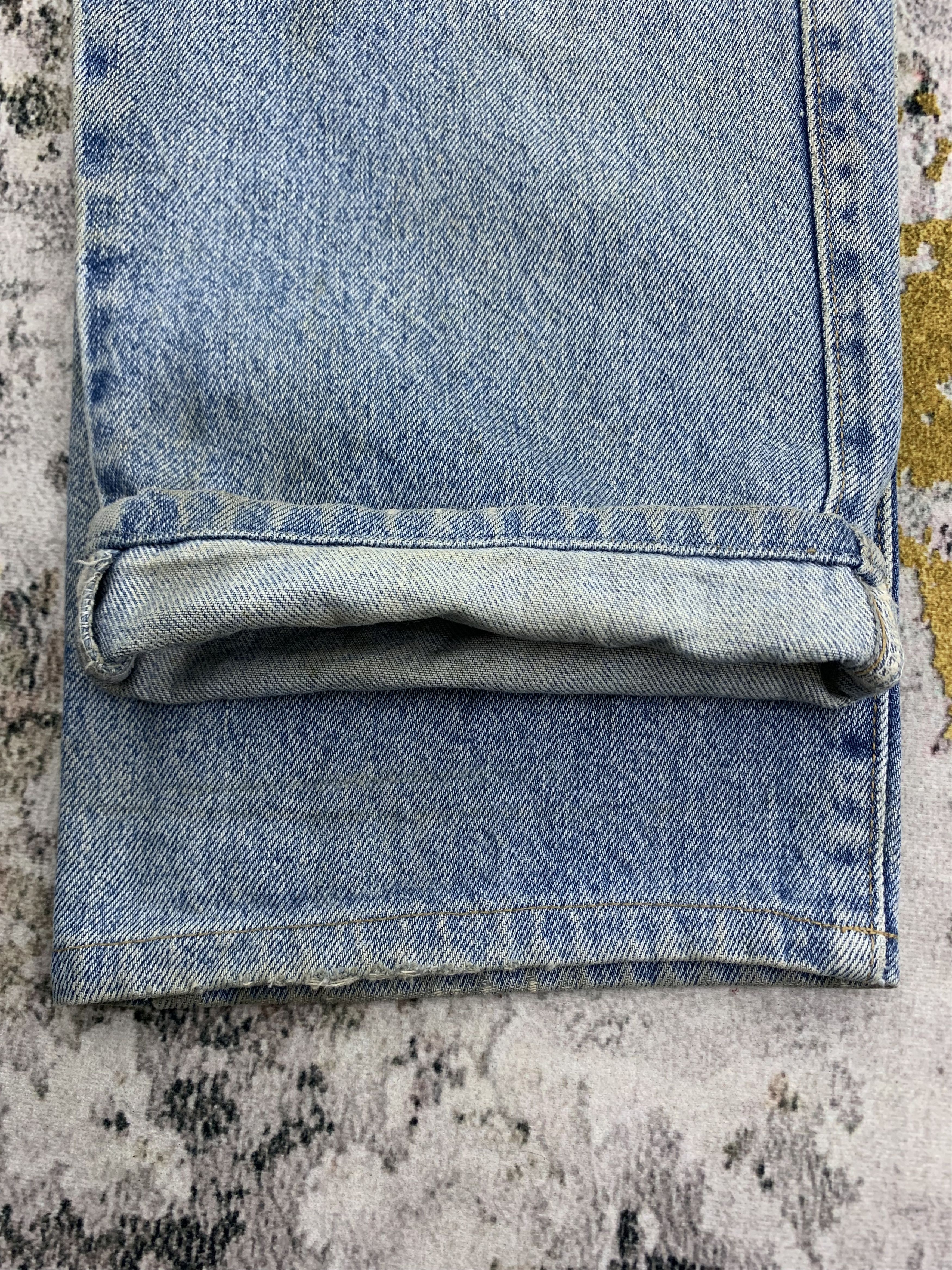 Japanese Brand Vintage Bobson Denim 32x29.5 Distressed Size US 32 / EU 48 - 11 Thumbnail