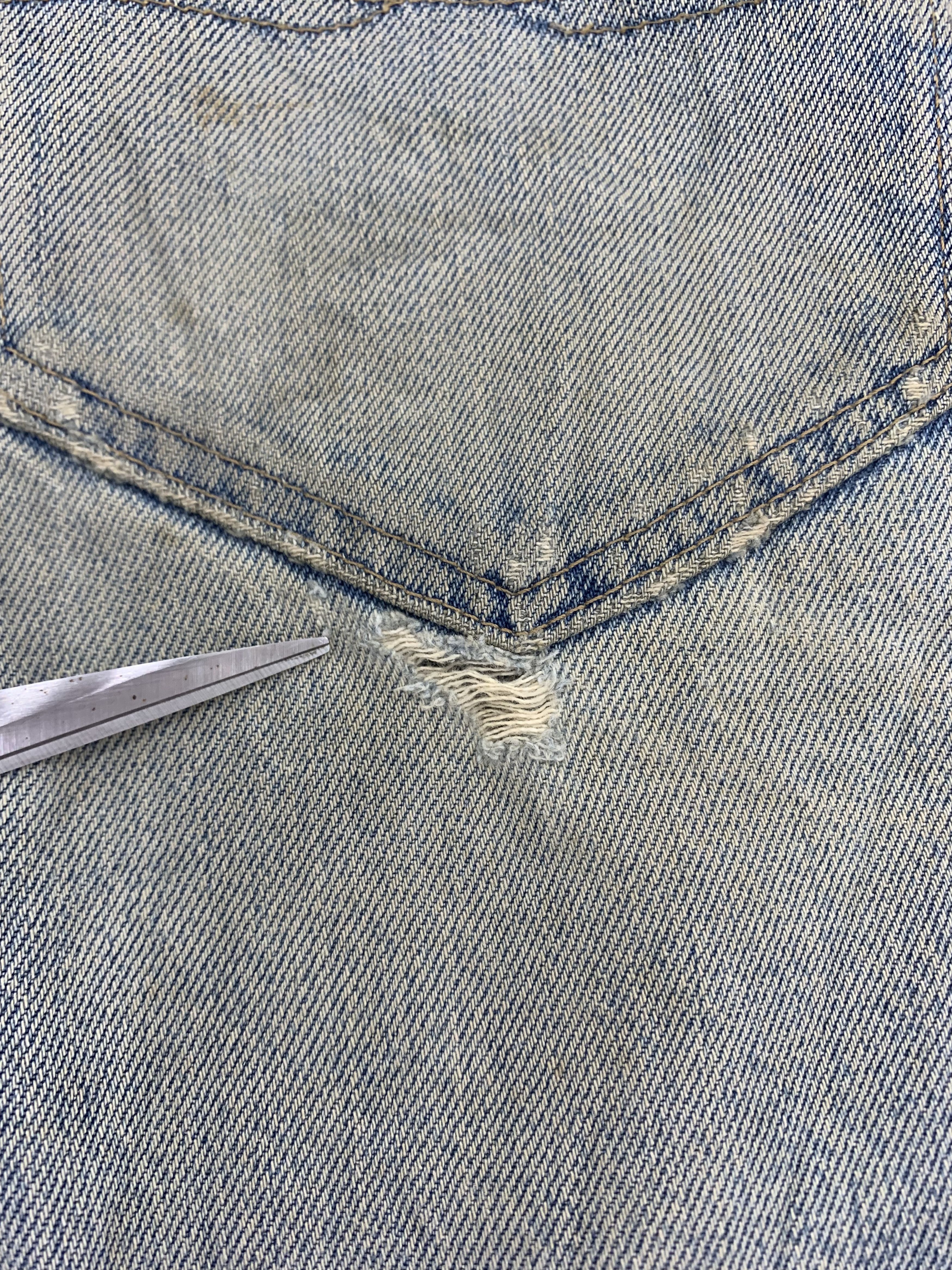 Japanese Brand Vintage Bobson Denim 32x29.5 Distressed Size US 32 / EU 48 - 10 Thumbnail