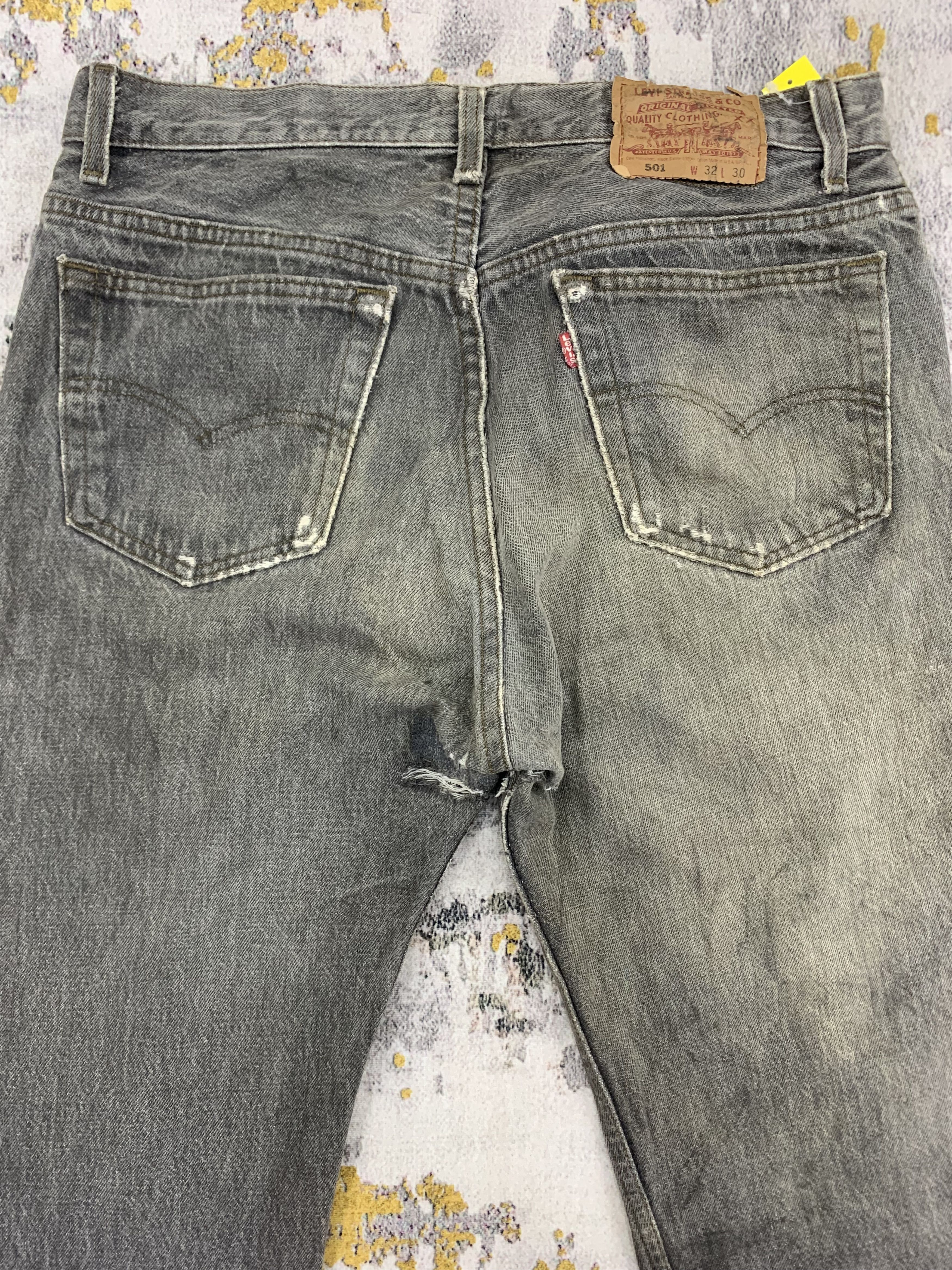 Levi's Vintage Levi's 501 Denim 34x30 Distressed Size US 34 / EU 50 - 7 Thumbnail