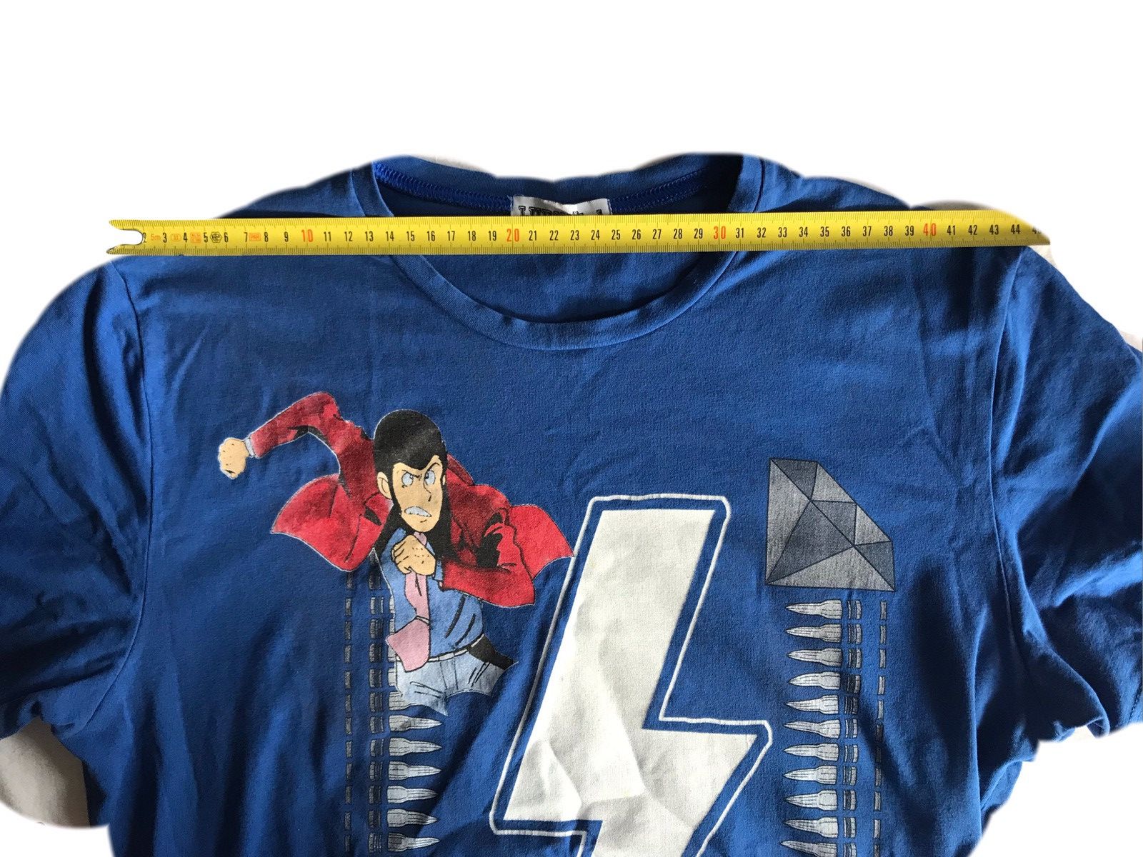 Vintage Tee Shirt LUPIN THE THIRD Bridgestone Anime Size US XL / EU 56 / 4 - 17 Thumbnail