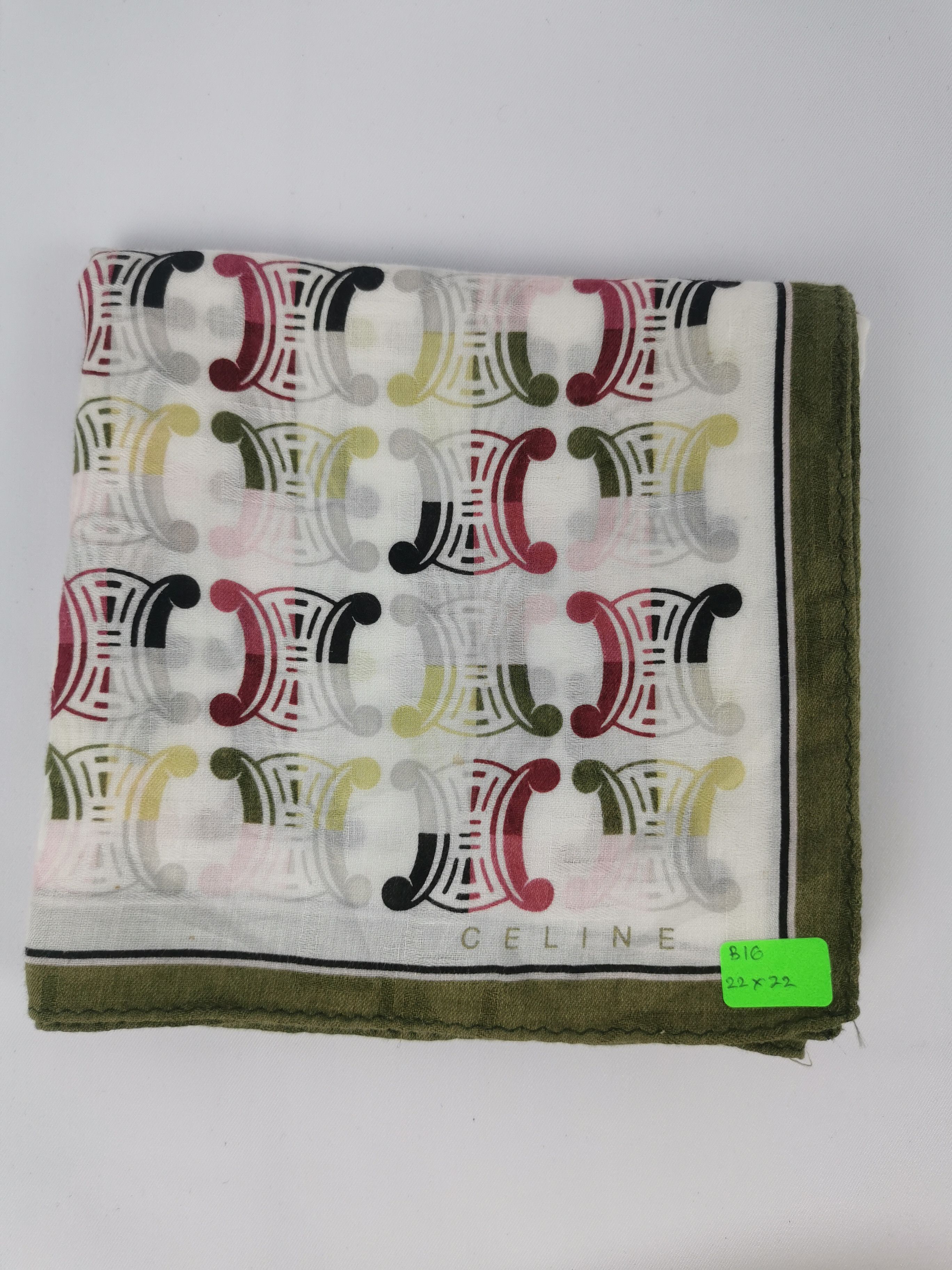 Celine × Vintage Celine handkerchief bandana neckerchief Size ONE SIZE - 4 Thumbnail