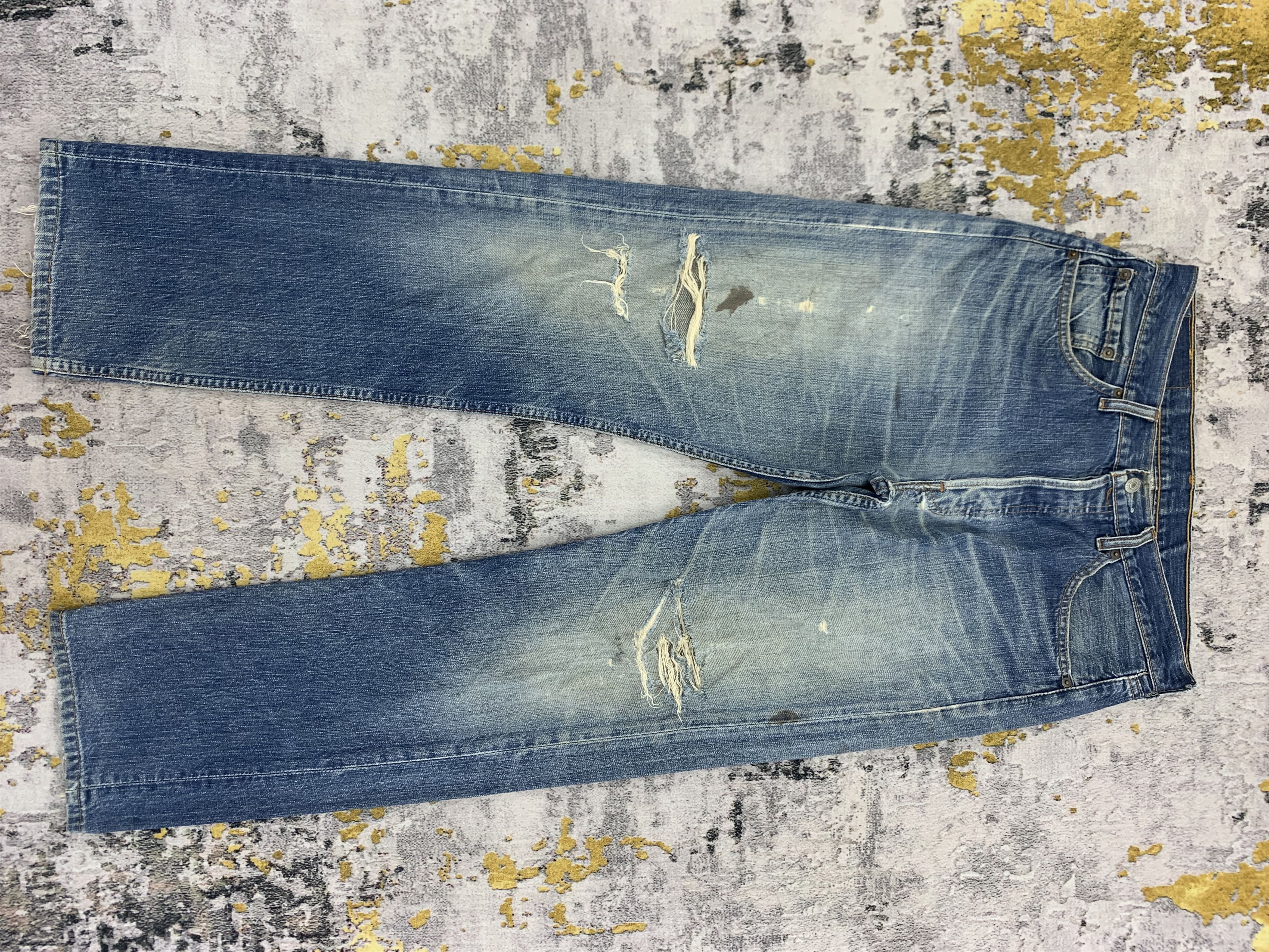 Levi's Vintage Levi's 501 Denim 30x31 Distressed Size US 30 / EU 46 - 1 Thumbnail
