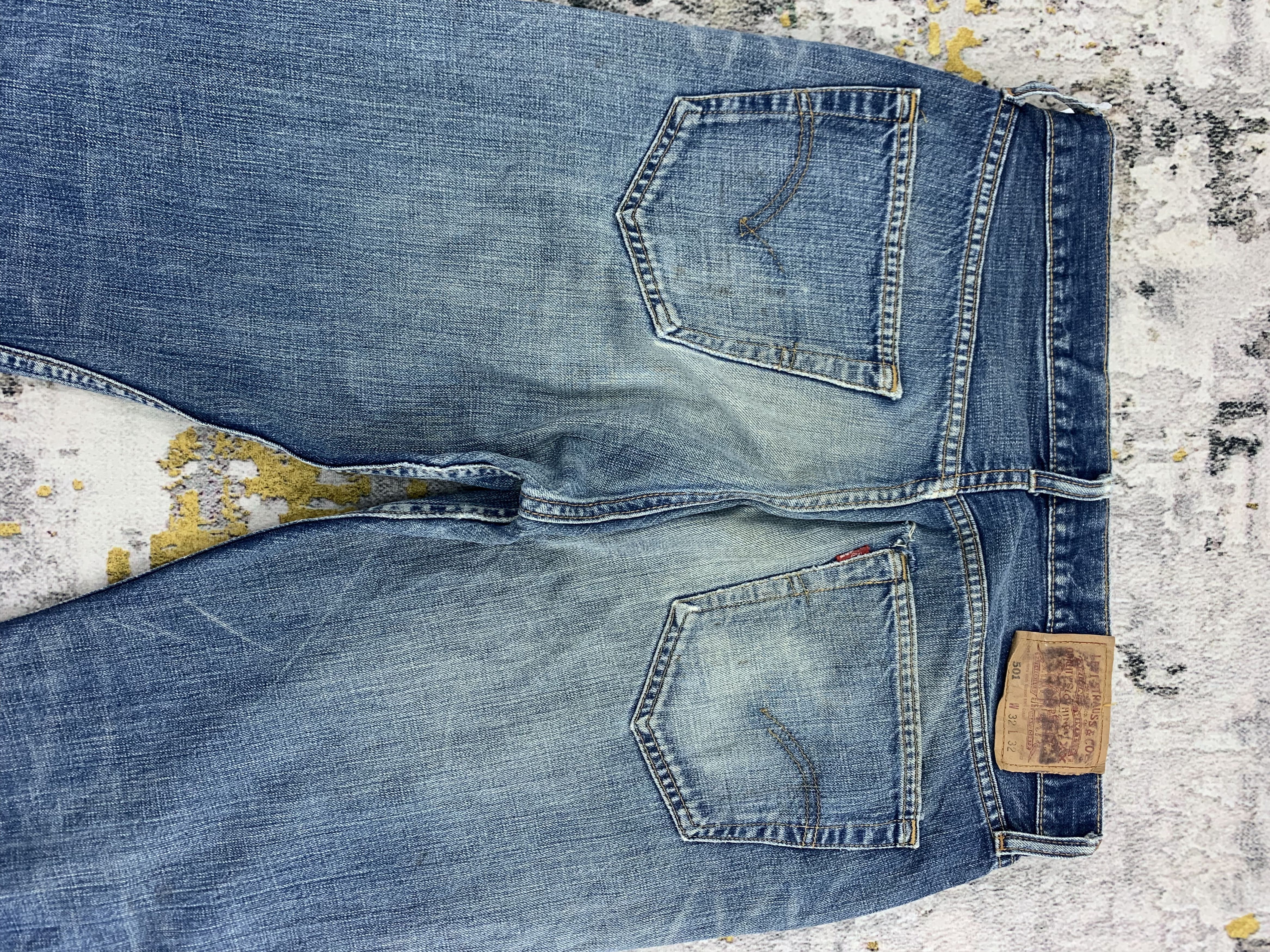 Levi's Vintage Levi's 501 Denim 30x31 Distressed Size US 30 / EU 46 - 6 Thumbnail