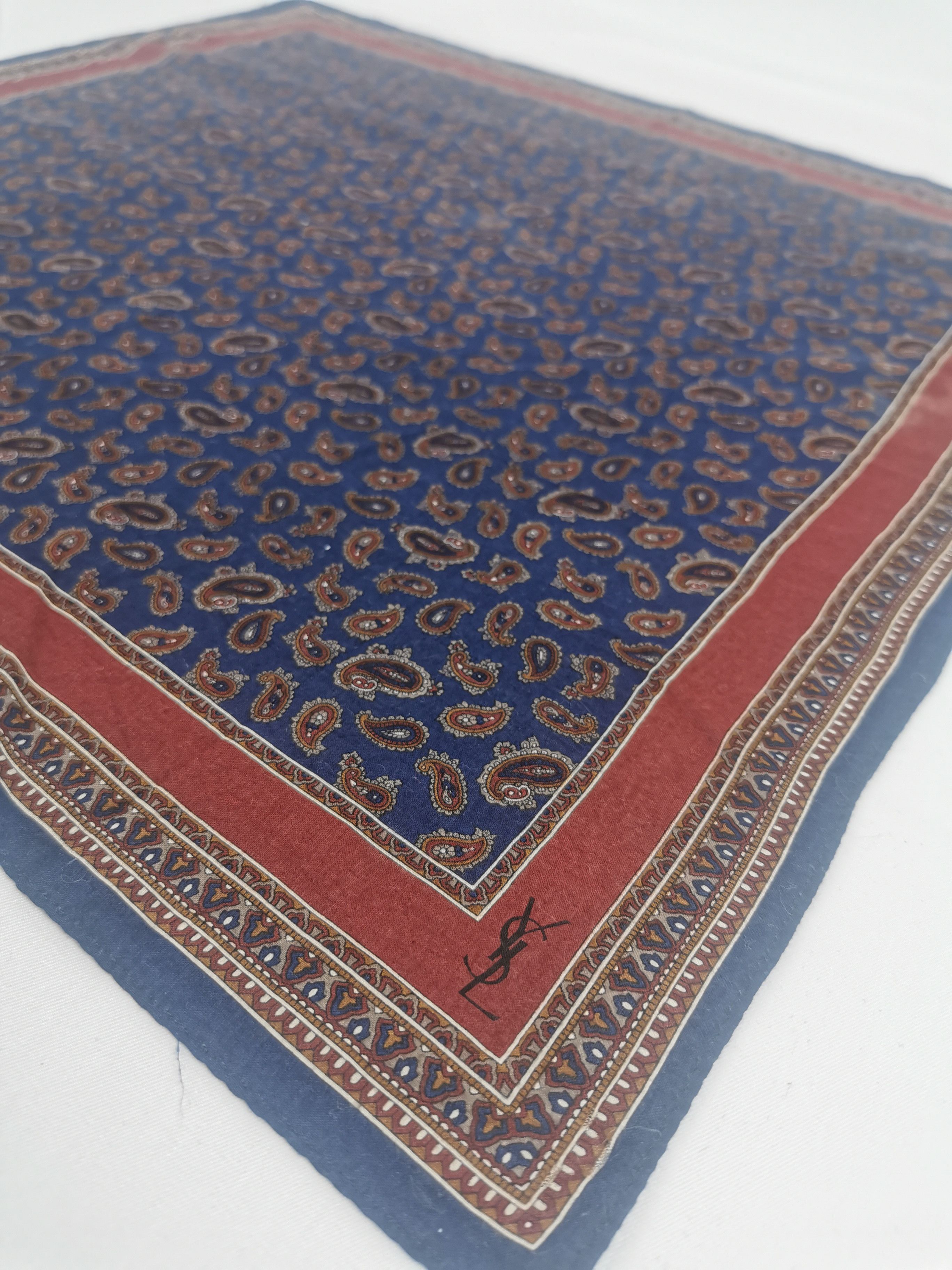 Vintage × Yves Saint Laurent Yves saint laurent handkerchief bandana neckerchief Size ONE SIZE - 3 Thumbnail