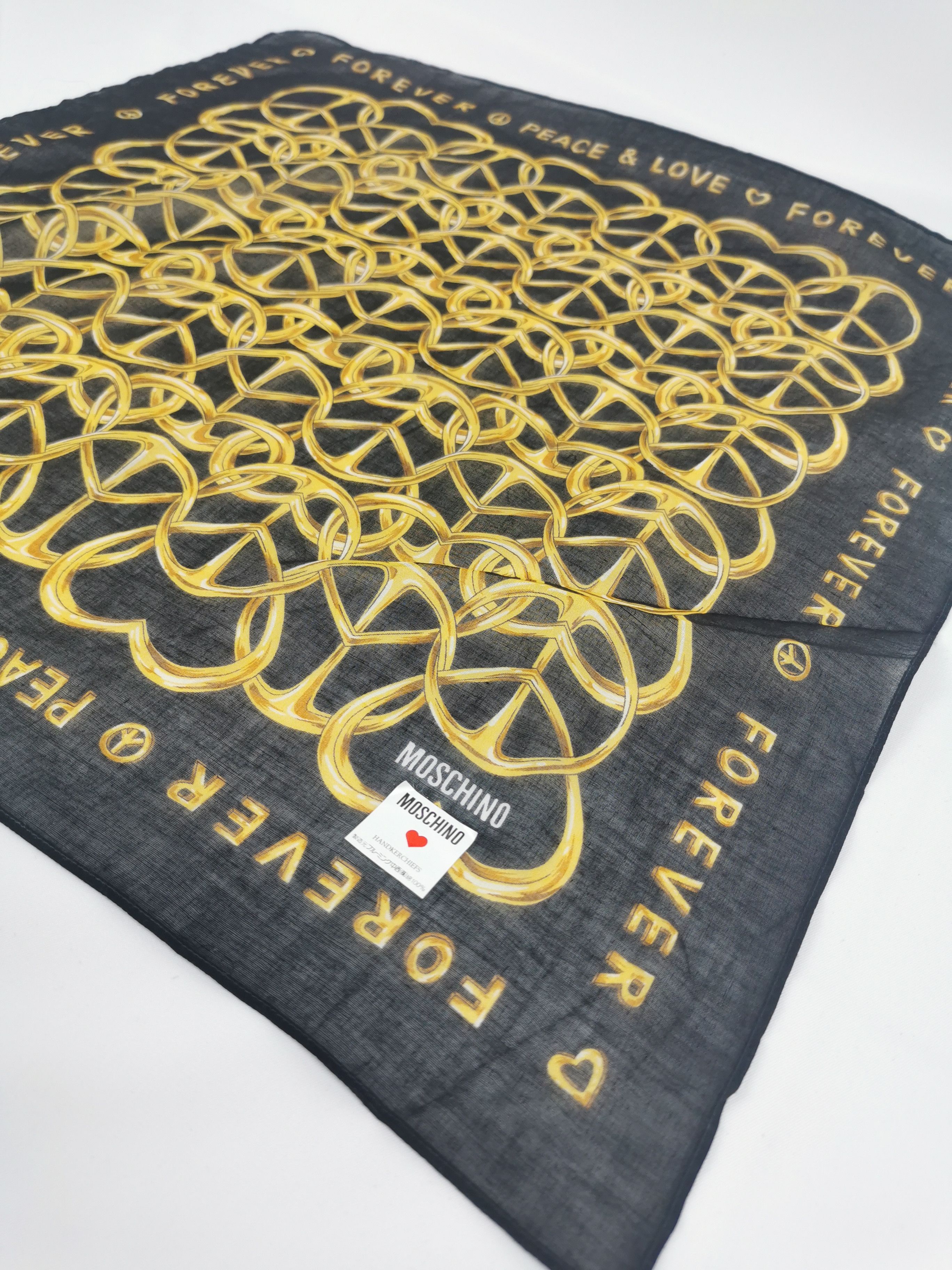 Moschino × Vintage Moshino handkerchief bandana neckerchief Size ONE SIZE - 3 Thumbnail