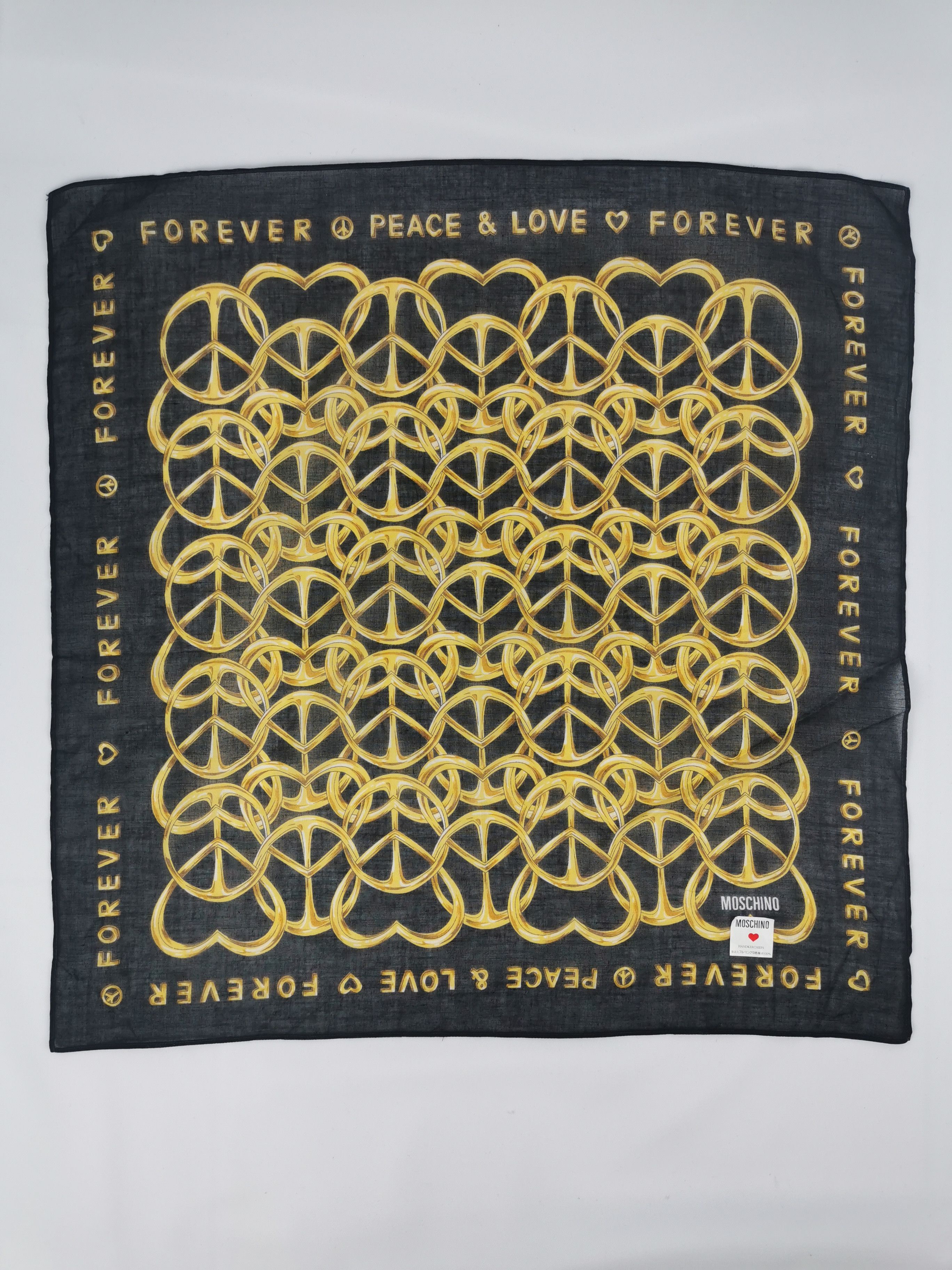 Moschino × Vintage Moshino handkerchief bandana neckerchief Size ONE SIZE - 2 Thumbnail
