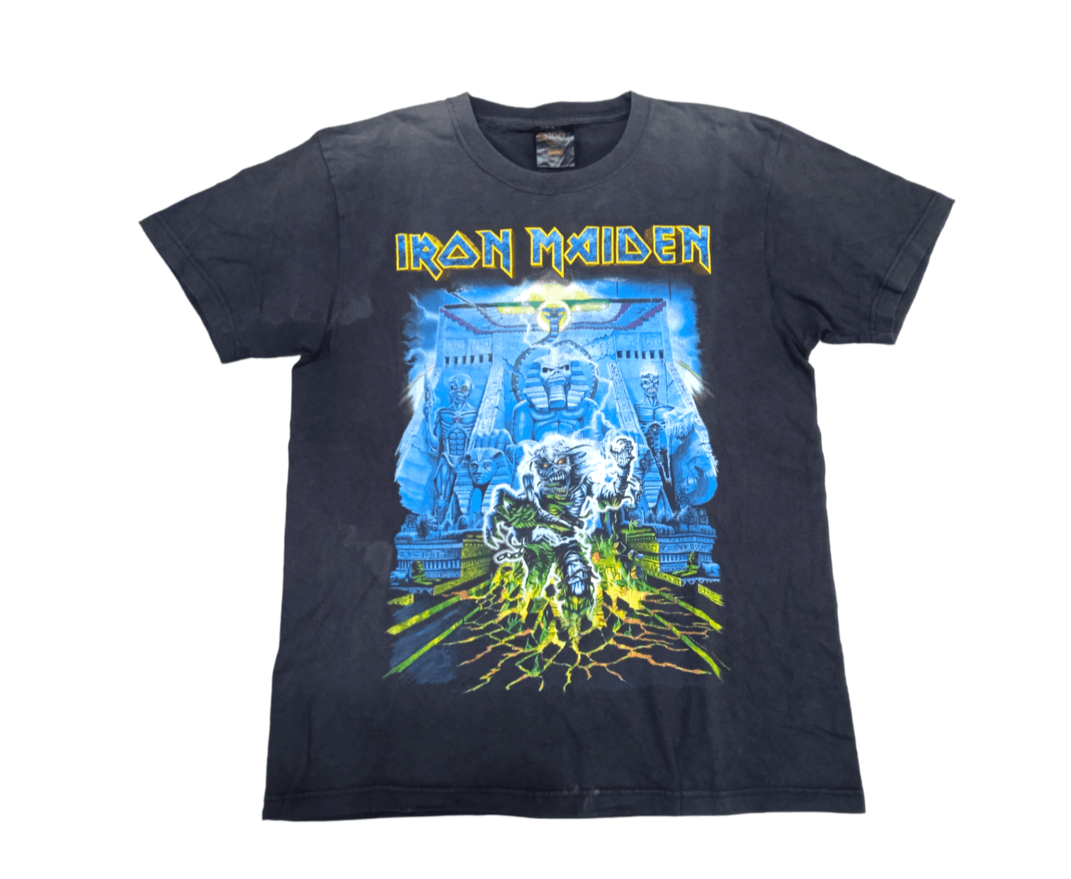 Other Vintage 00s Iron Maiden T-Shirt Distressed Size US L / EU 52-54 / 3 - 1 Thumbnail